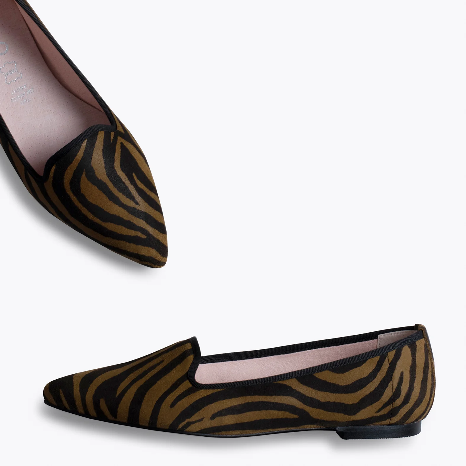 SLIPPER ZEBRA - Slipper Animal Print CUERO ZEBRA - Image 3