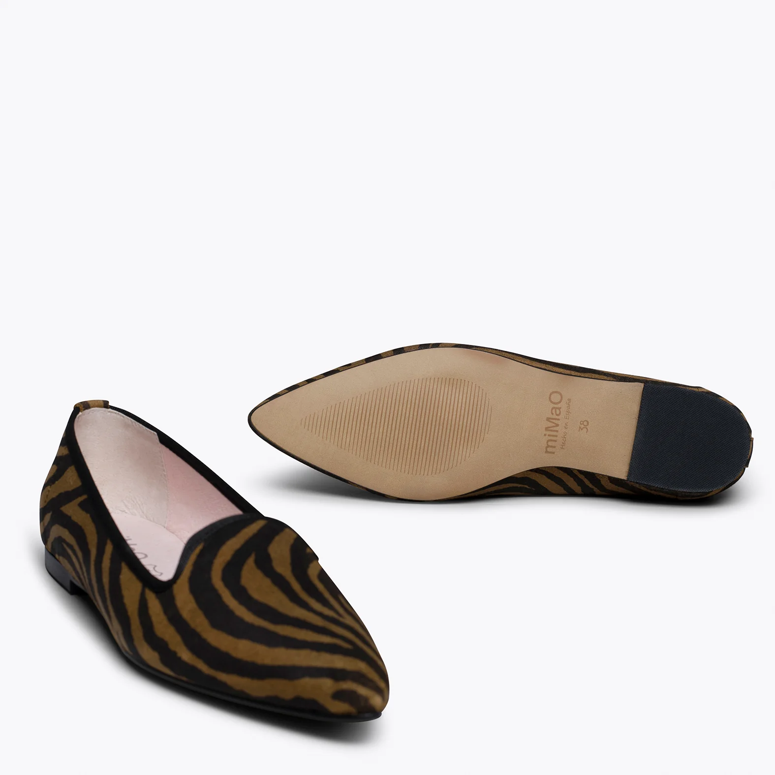 SLIPPER ZEBRA - Slipper Animal Print CUERO ZEBRA - Image 4