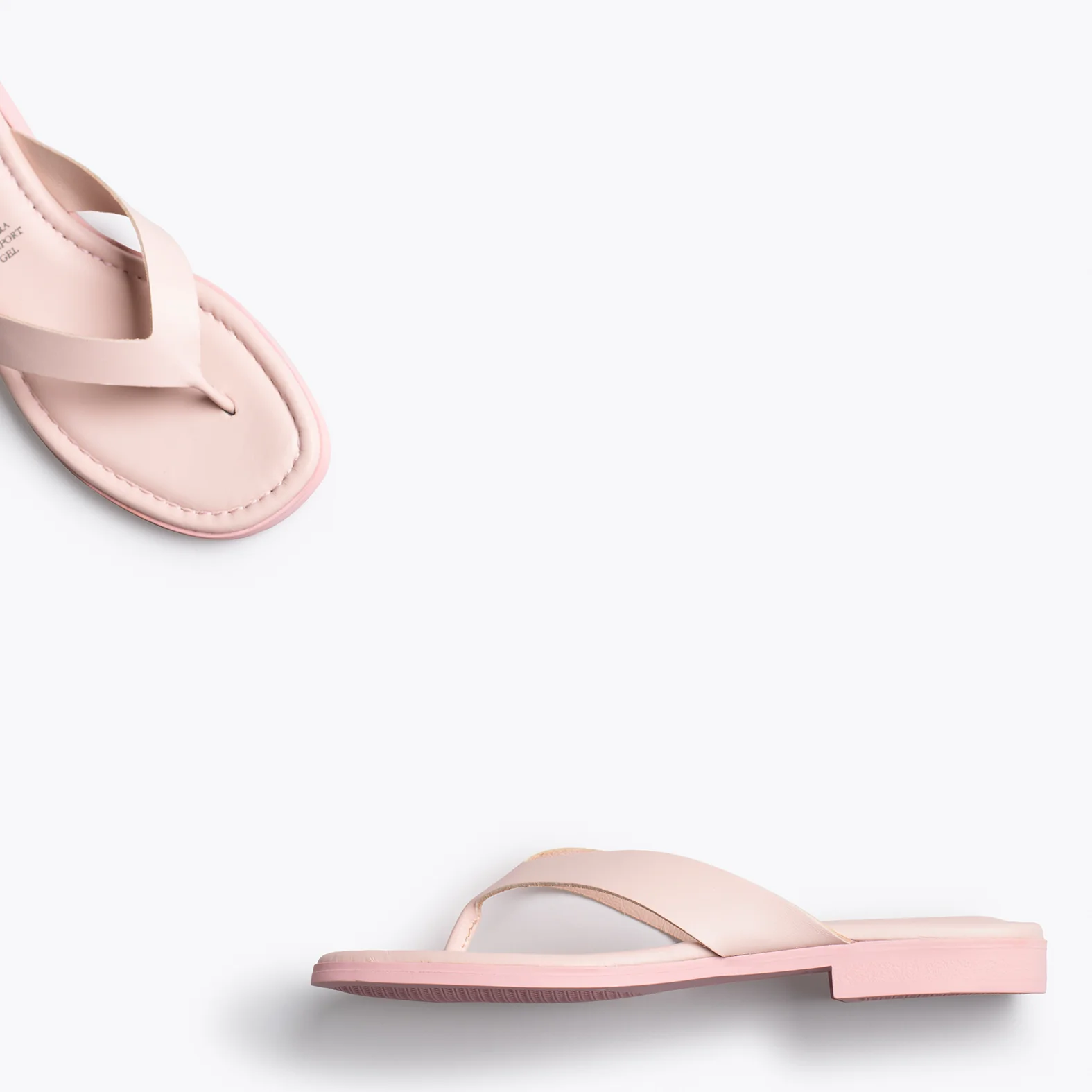FLIP FLOP - Sandalias de dedo planas ROSAS - Image 3