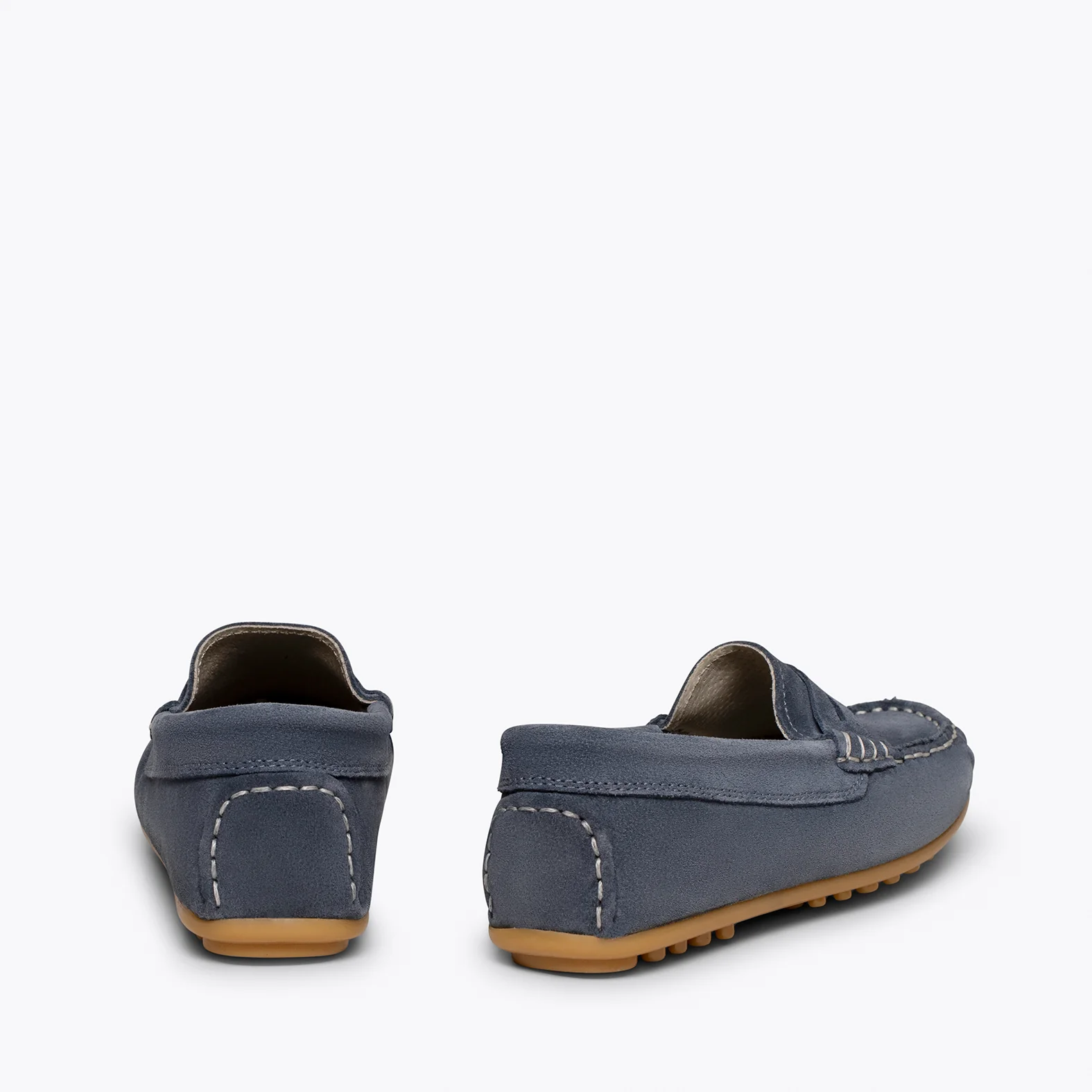 MOCASÍN Mocasines JEANS para niños de piel - Image 4