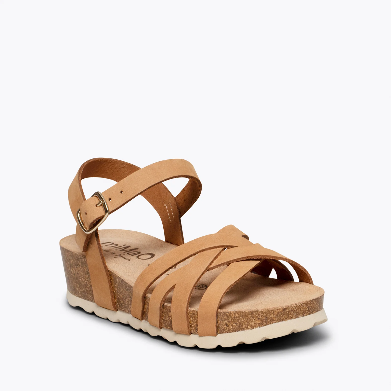 PRINCESA Sandalias para niñas con cuña CAMEL Bio - Image 2