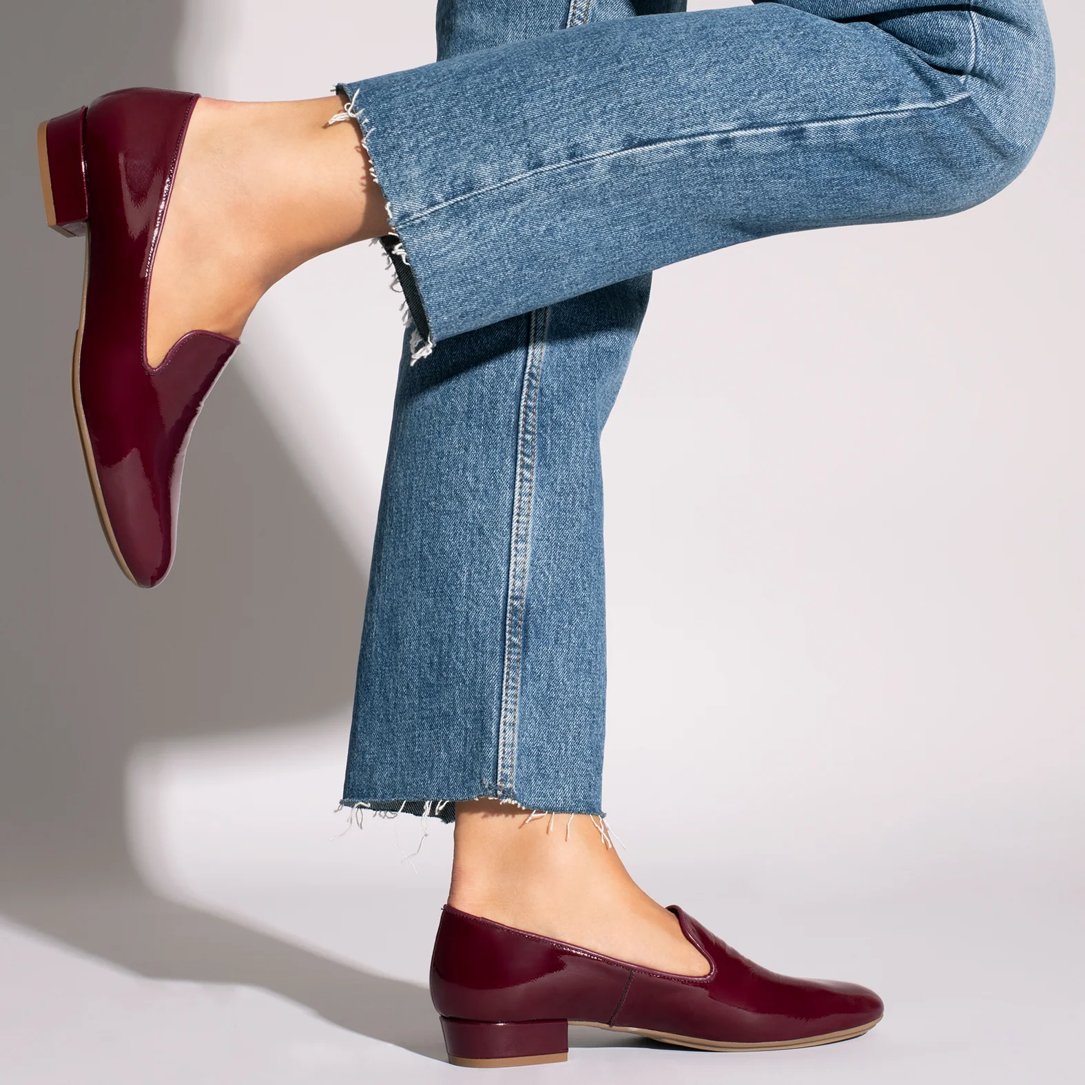 OPERA Loafer de mujer Burdeos de charol - Image 6