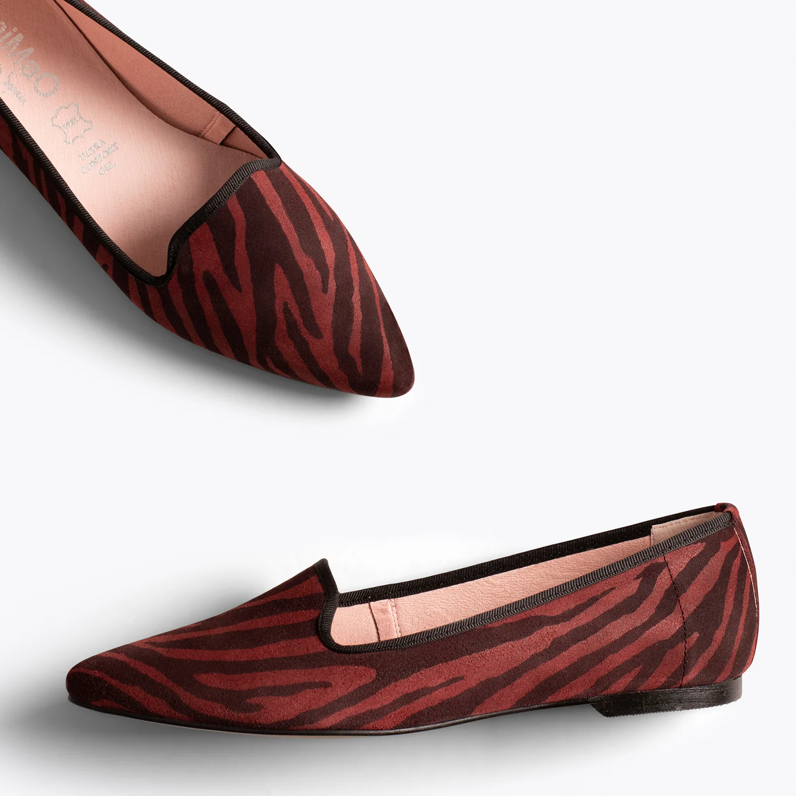 SLIPPER - Zapatos planos Animal Print VINO - Image 5
