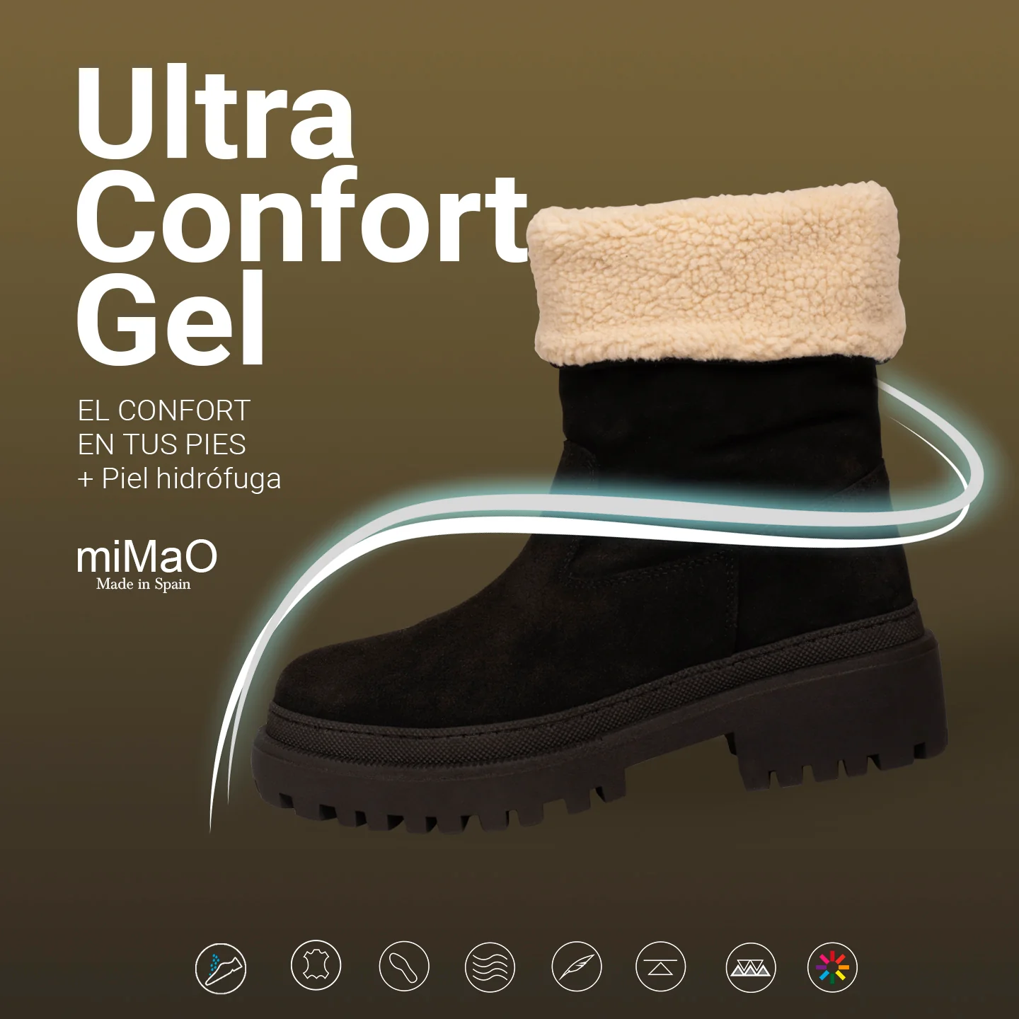 POLAR Botas NEGRAS de piel hidrófuga - Image 7