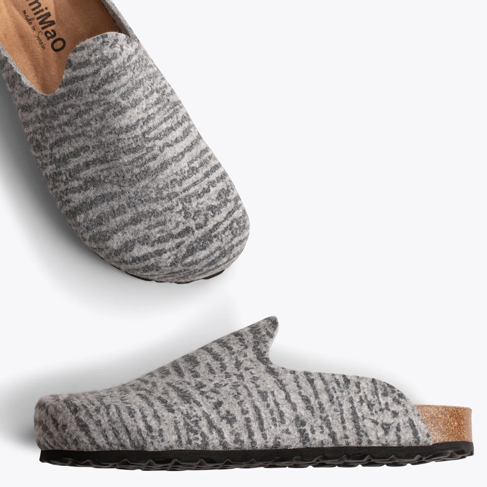SWEET HOME MAN Zapatillas de estar por casa de hombre GRIS - Image 5
