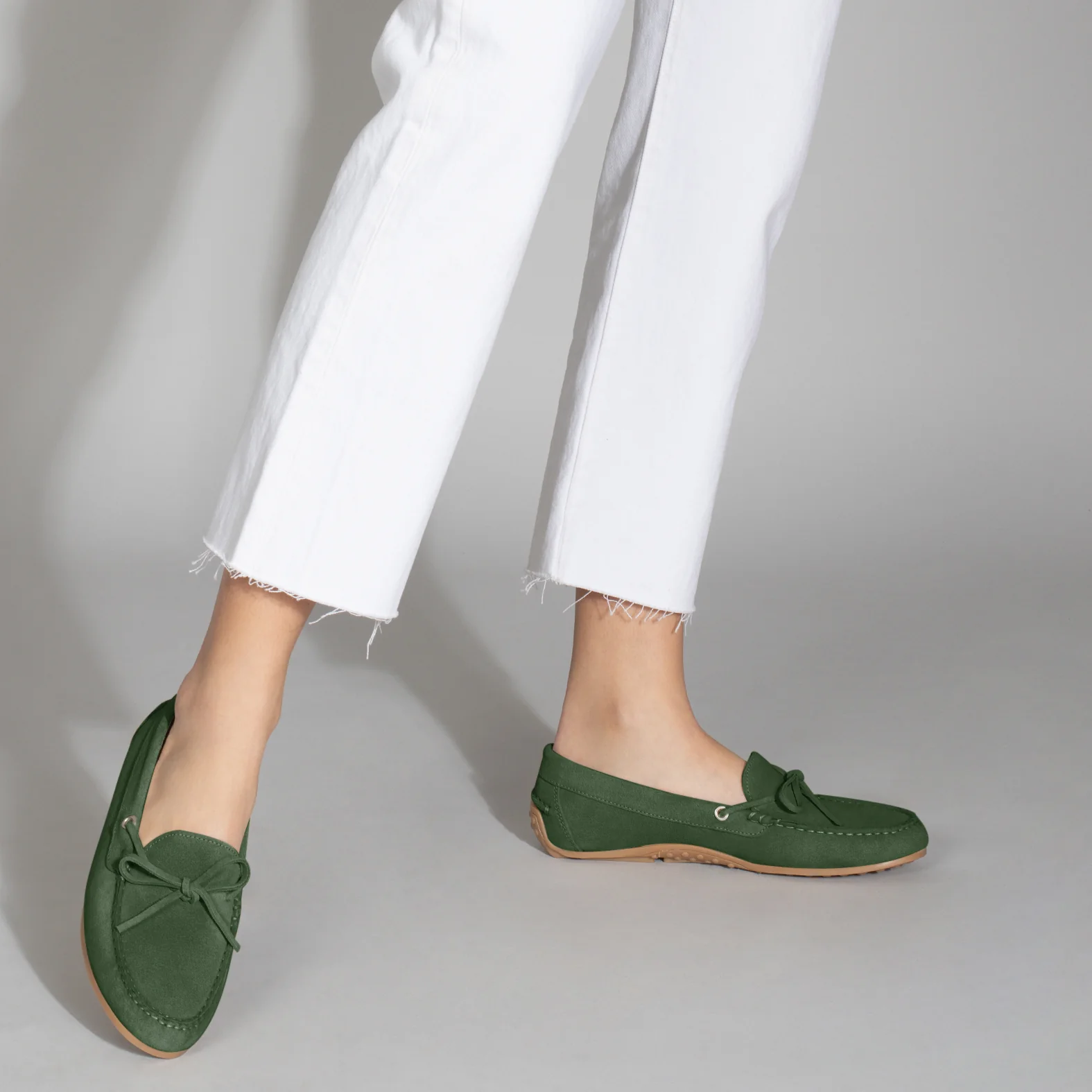LAZO - Mocasines VERDES de mujer con plantilla extraíble - Image 6