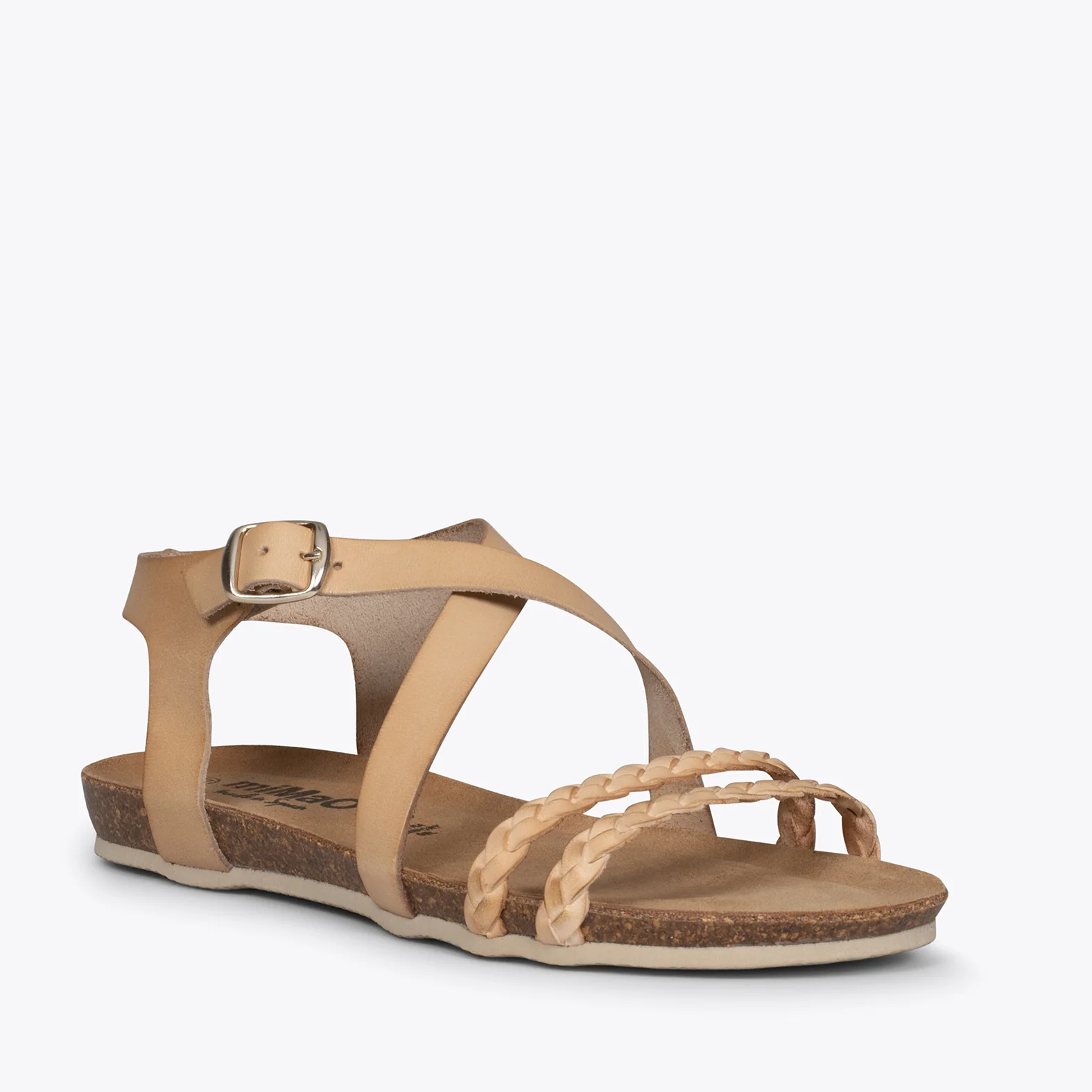 INDIE - Sandalias de tiras cruzadas BEIGE BIO - Image 2