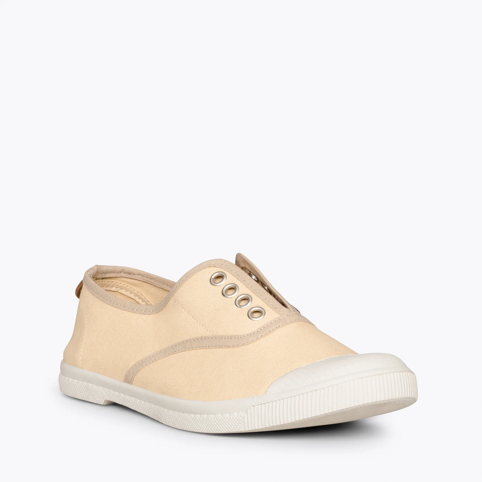 WAY - Zapatillas sin cordones de lona BEIGE - Image 2