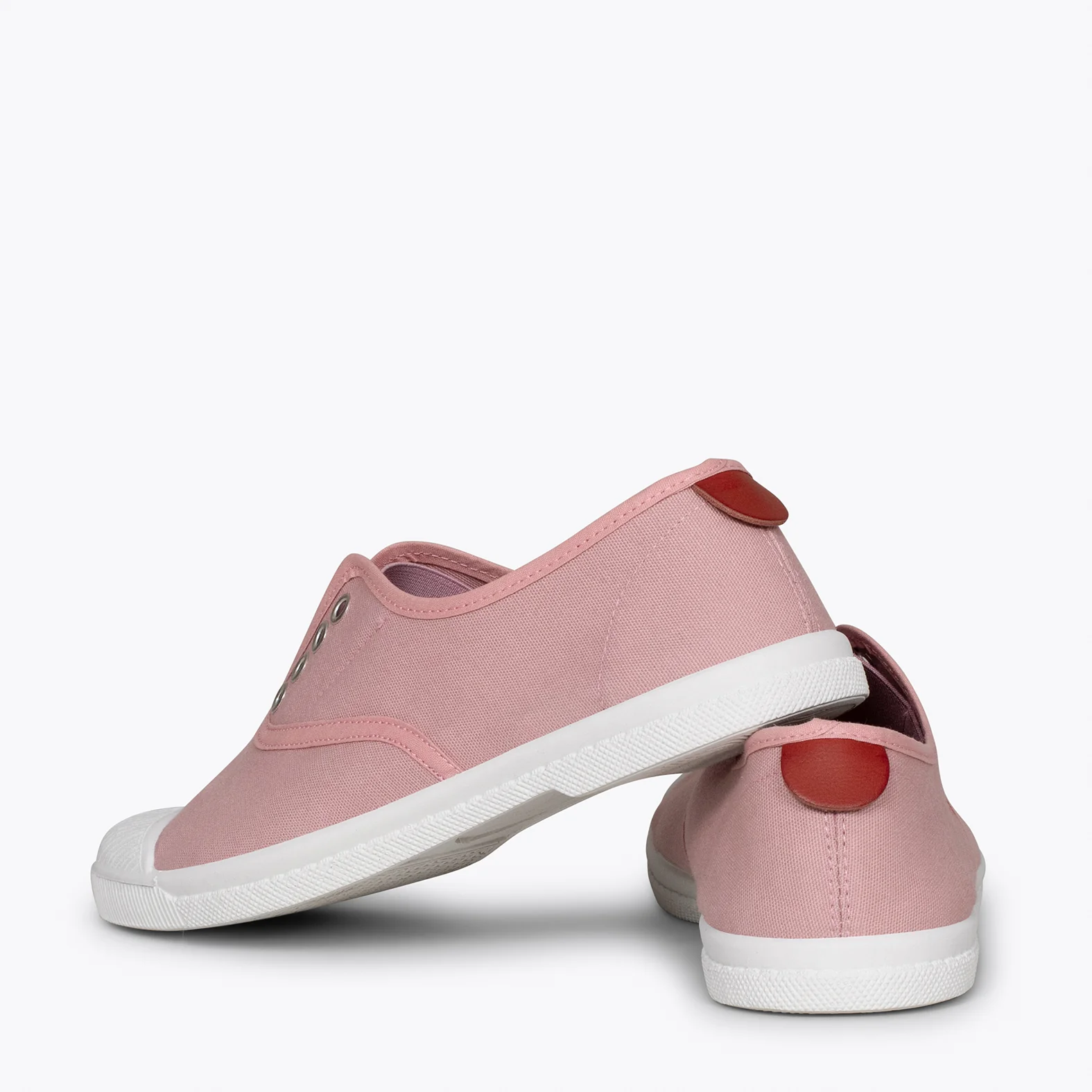 WAY - Zapatillas sin cordones de lona ROSA - Image 4
