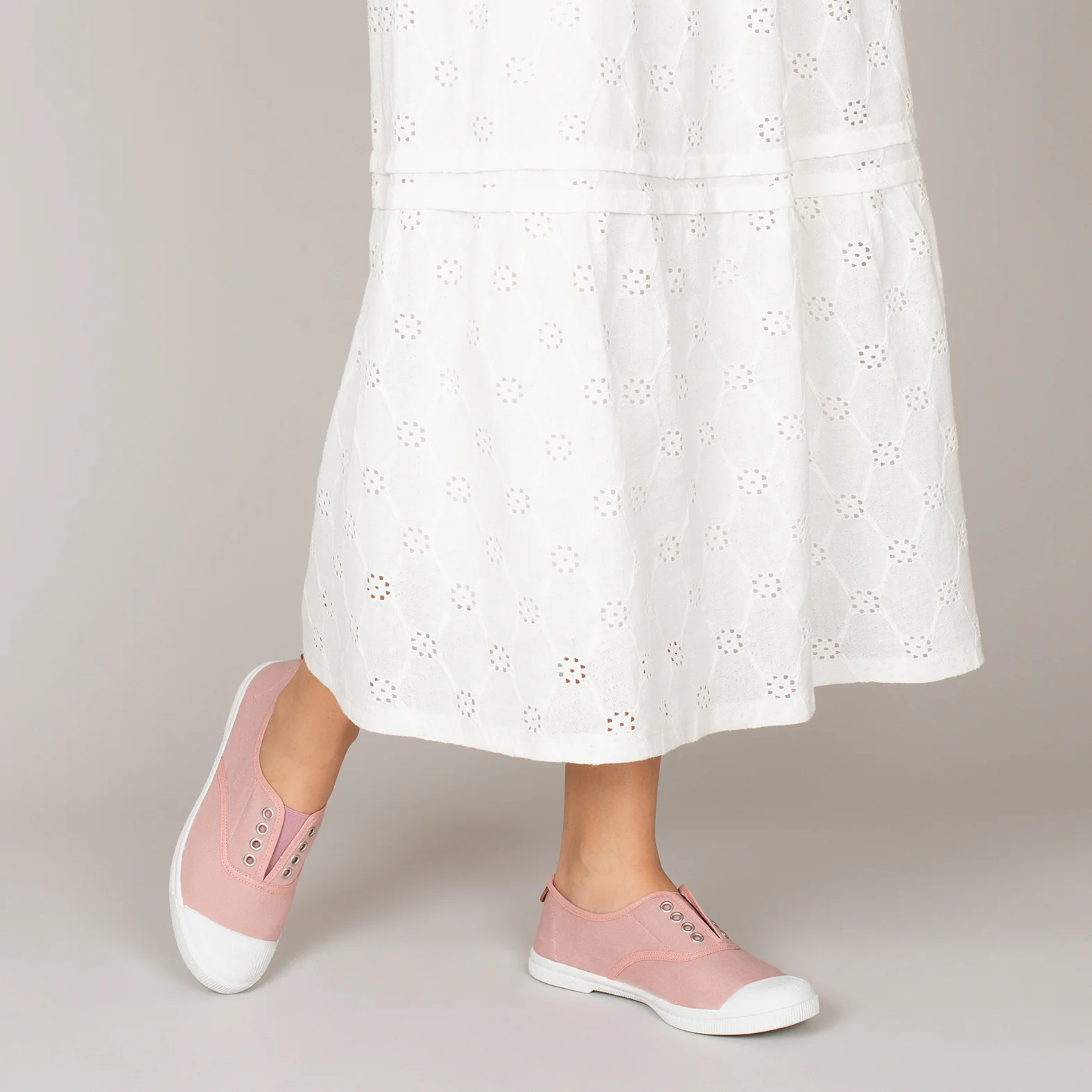WAY - Zapatillas sin cordones de lona ROSA - Image 6