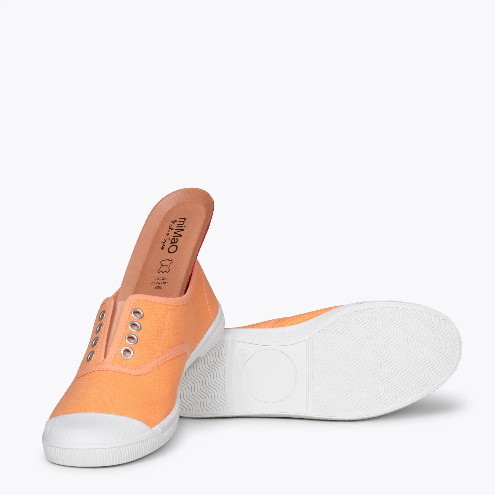 WAY - Zapatillas sin cordones de lona MANGO - Image 5
