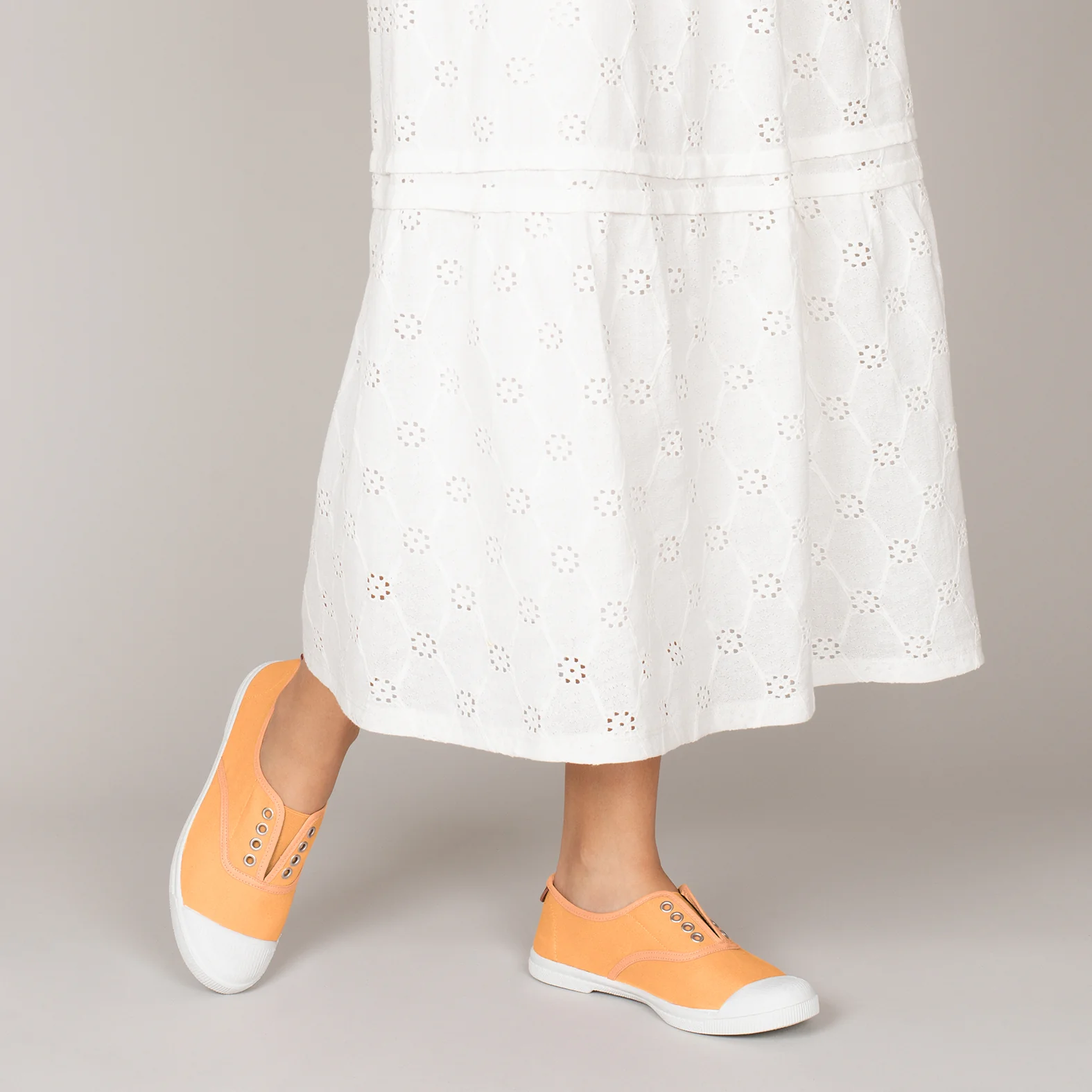 WAY - Zapatillas sin cordones de lona MANGO - Image 6