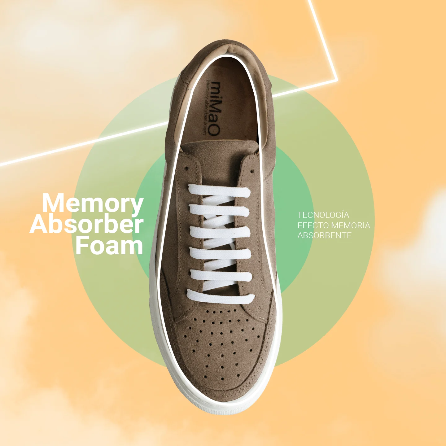 DUBLÍN Zapatillas de piel para hombre BLANCO - Image 6