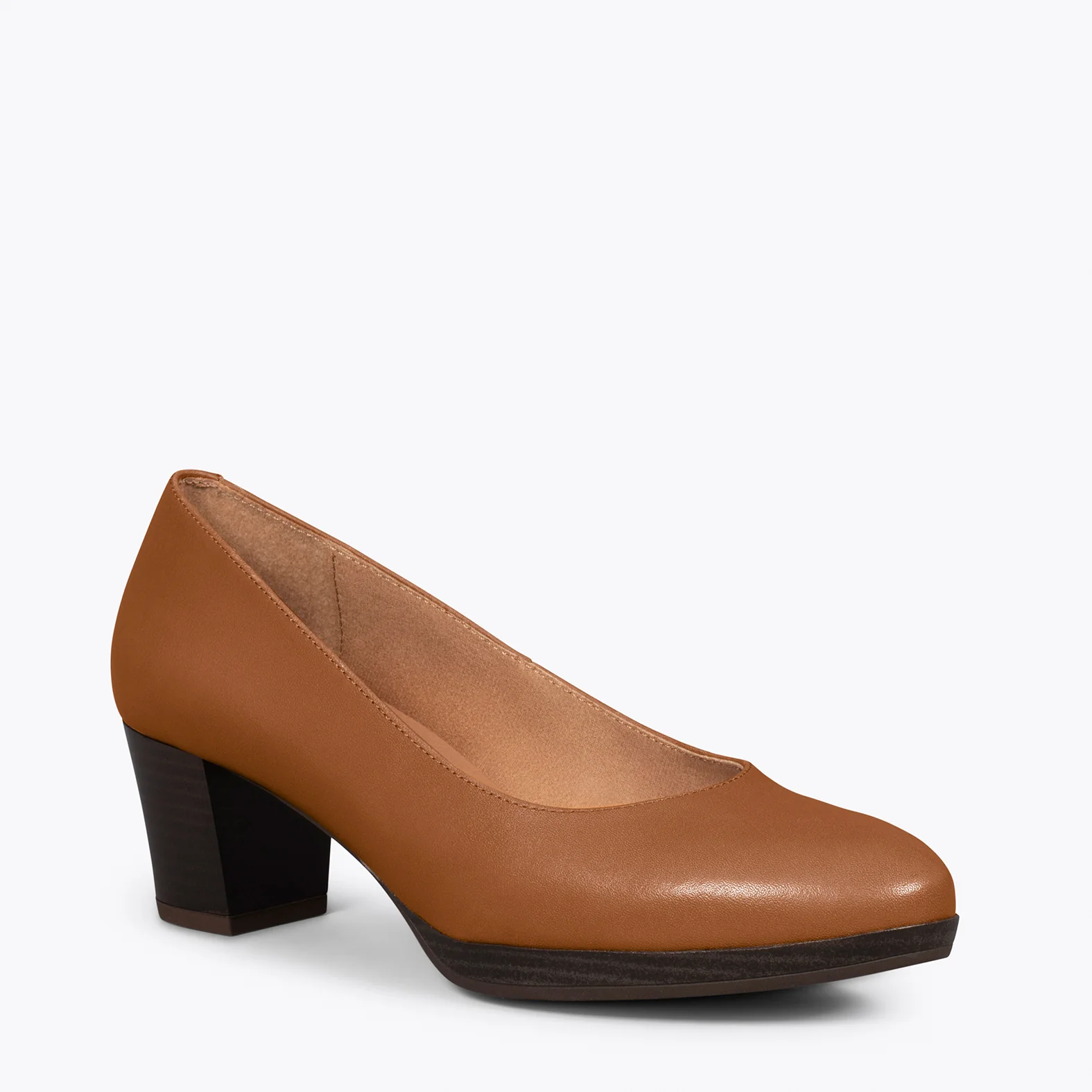 AZAFATA S - Zapatos de tacón bajo con plataforma MARRÓN - Image 2