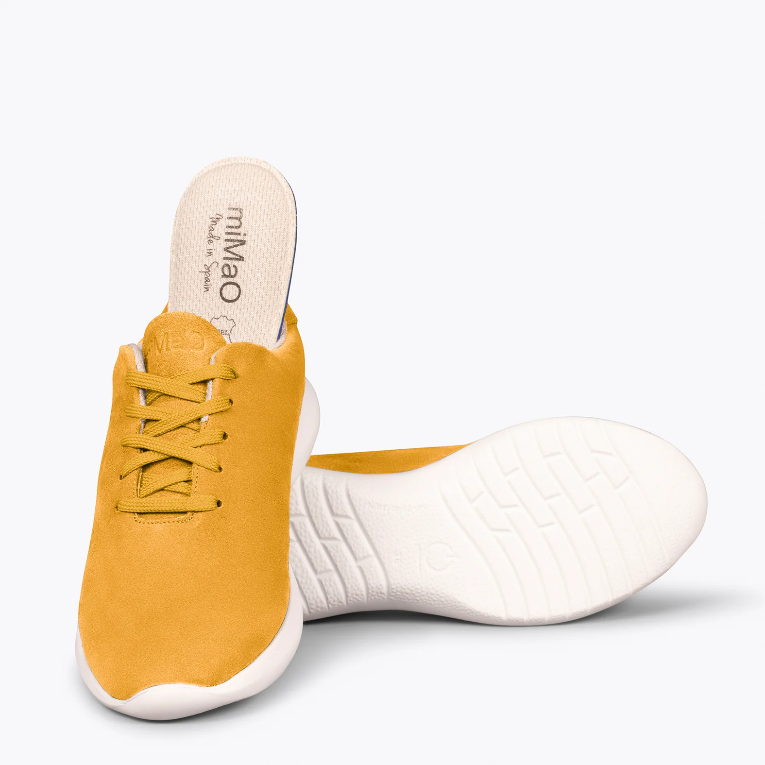 WALK – Zapatillas cómodas de mujer AMARILLO - Image 3