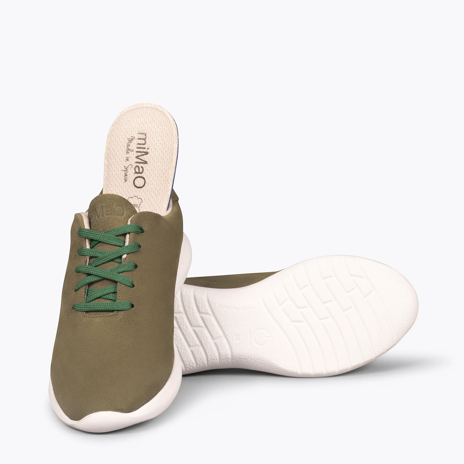 WALK – Zapatillas cómodas de mujer VERDE - Image 3