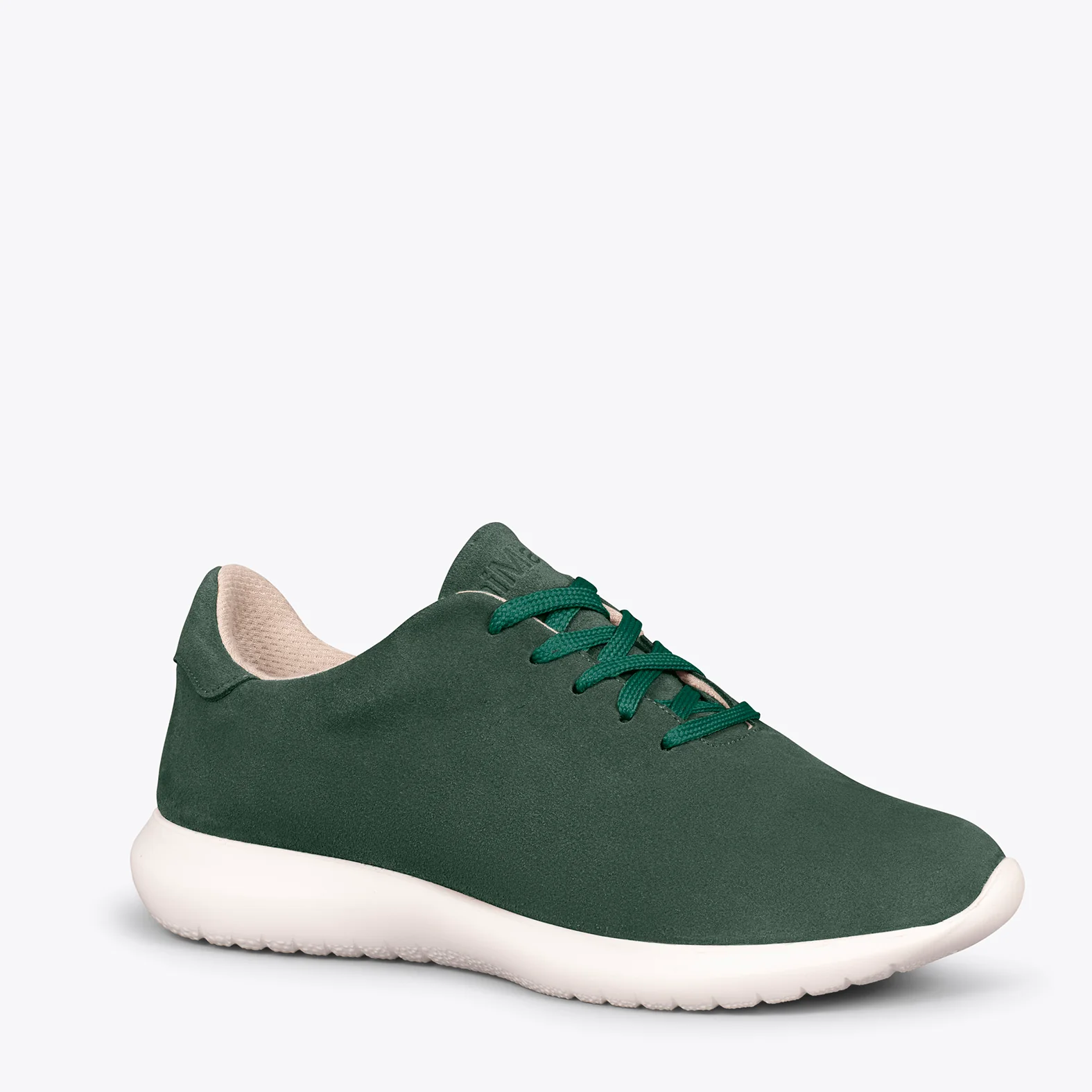 WALK – Zapatillas cómodas de mujer VERDE BOTELLA - Image 2