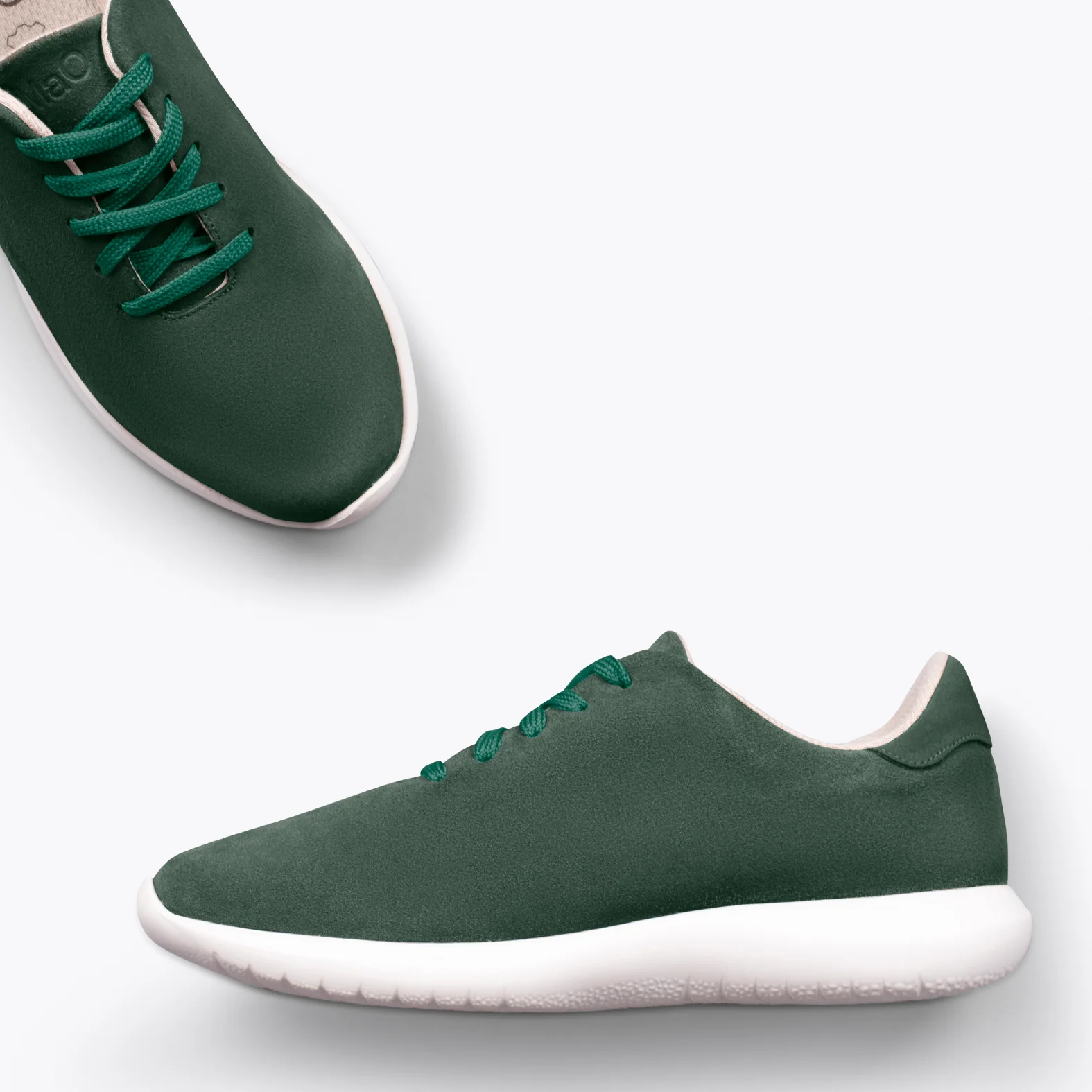 WALK – Zapatillas cómodas de mujer VERDE BOTELLA - Image 4