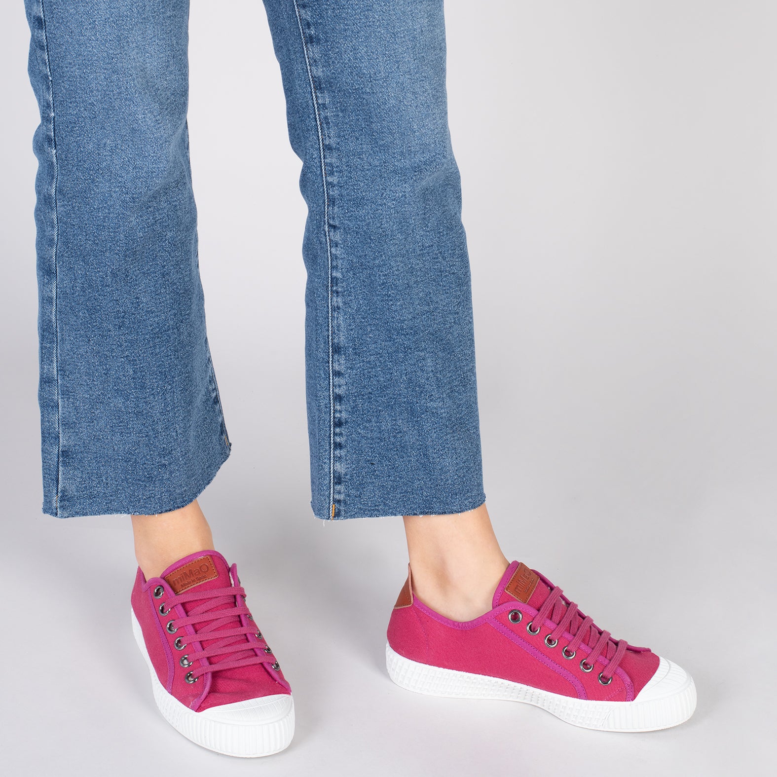 BAMBA – Zapatillas de lona hidrófuga con borreguito FUCSIA - Image 7