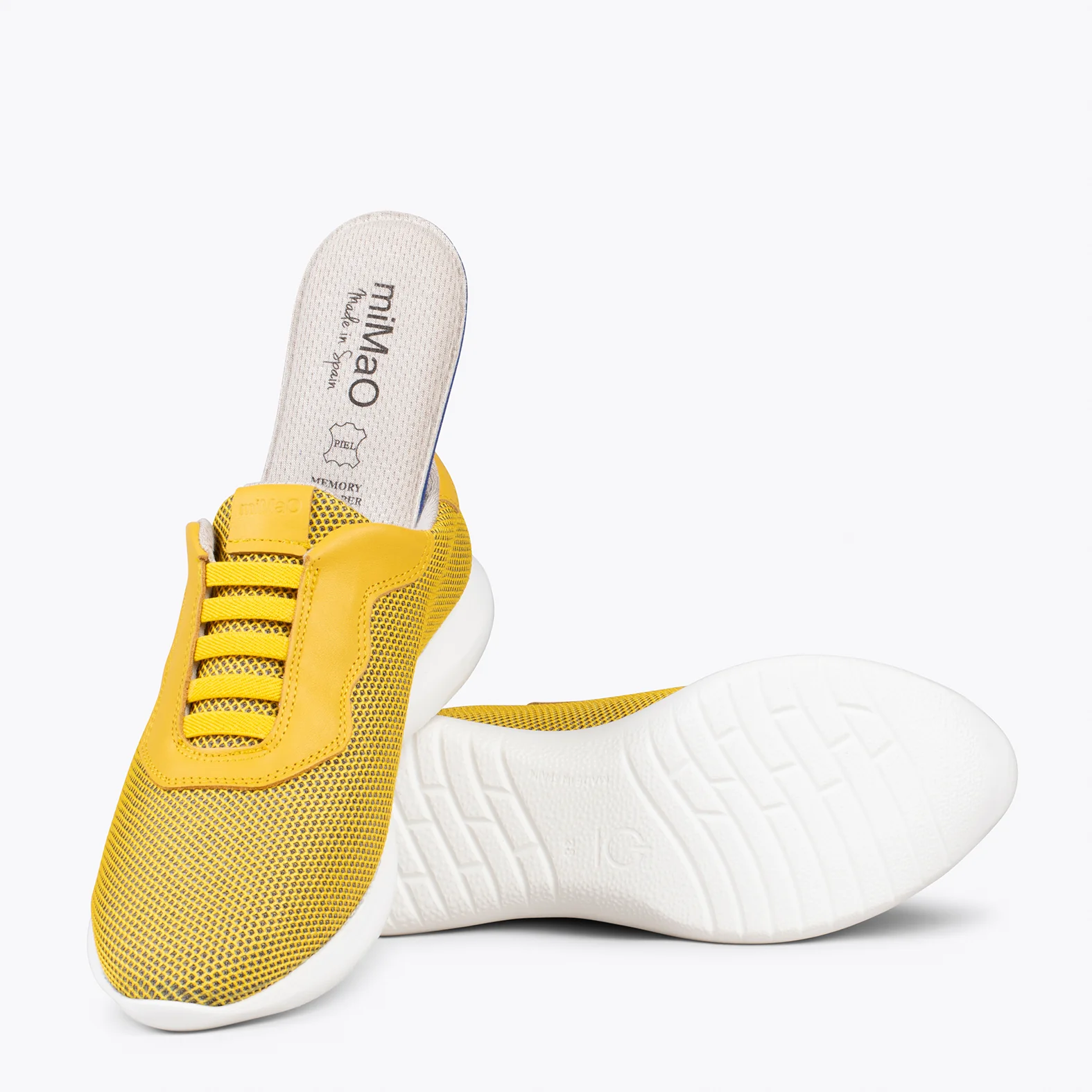 SPORT - Zapatillas de deporte cómodas AMARILLO - Image 5