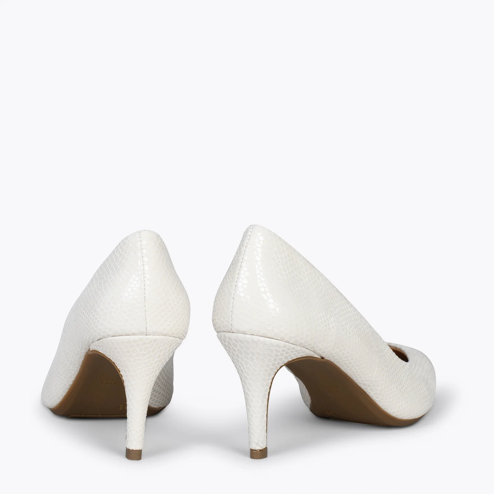 STILETTO ROYAL - Zapatos de tacón de aguja BLANCO - Image 4