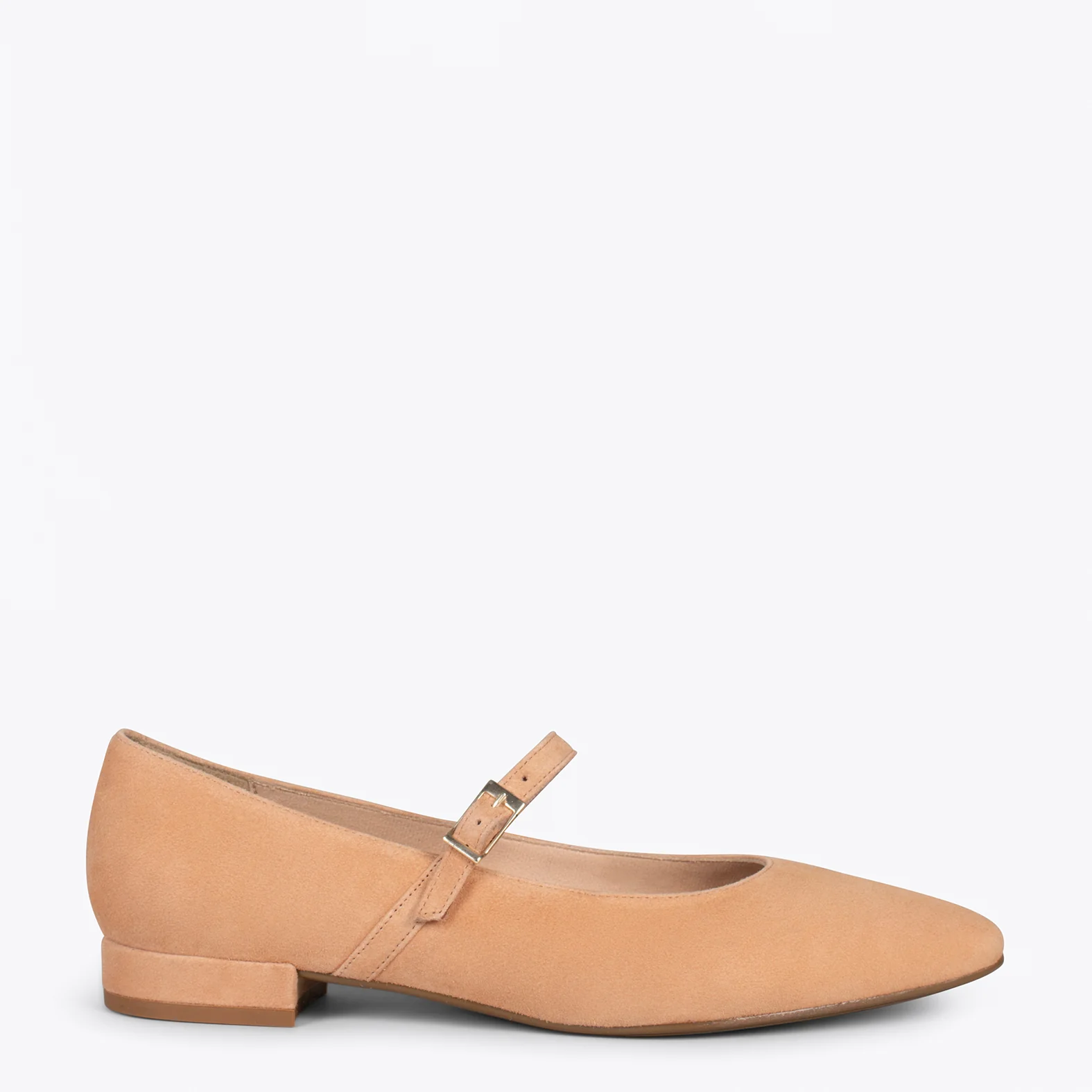 MERCEDITAS - Zapatos planos con hebilla TIERRA