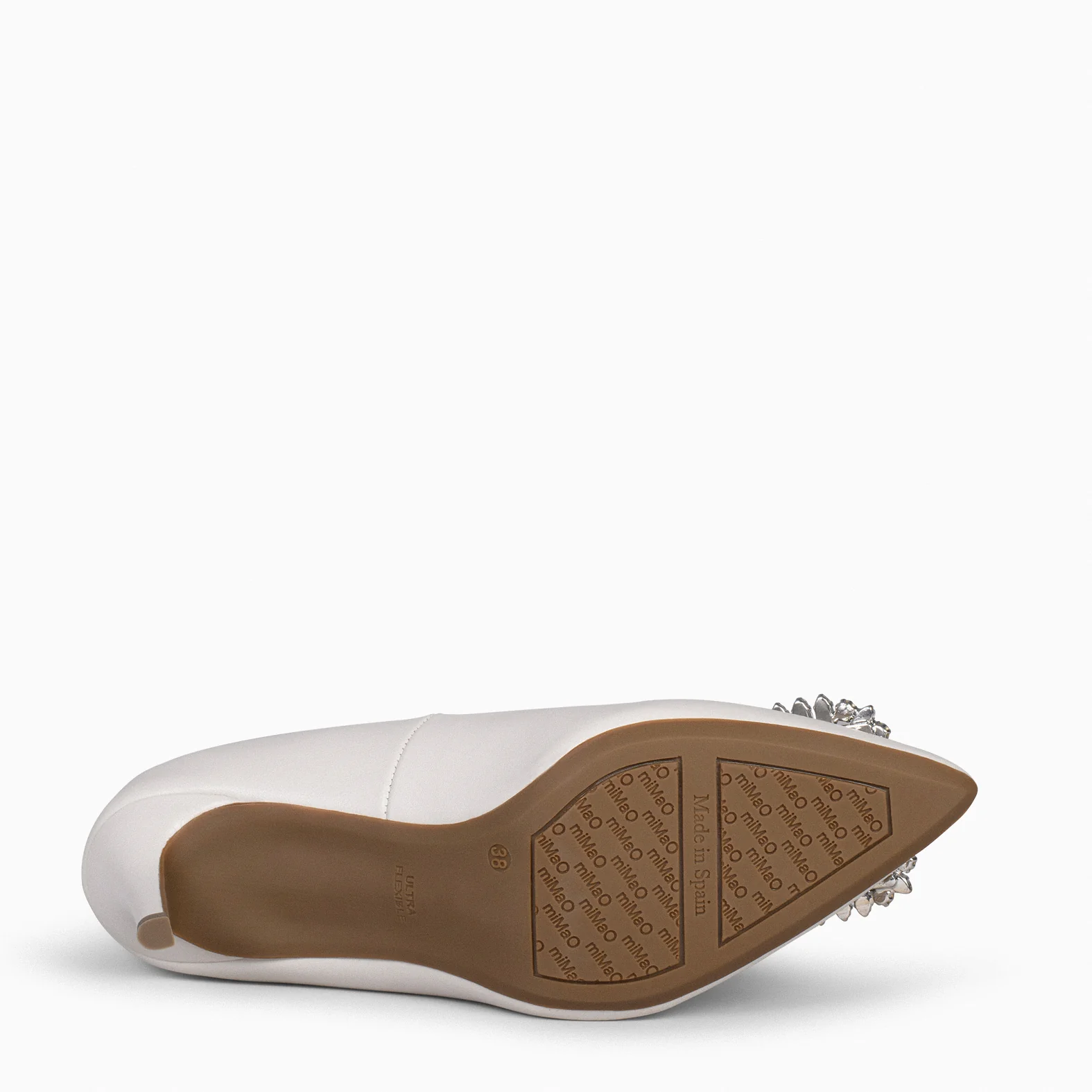 ELLA - Zapatos de tacón de aguja con adorno HUESO - Image 5