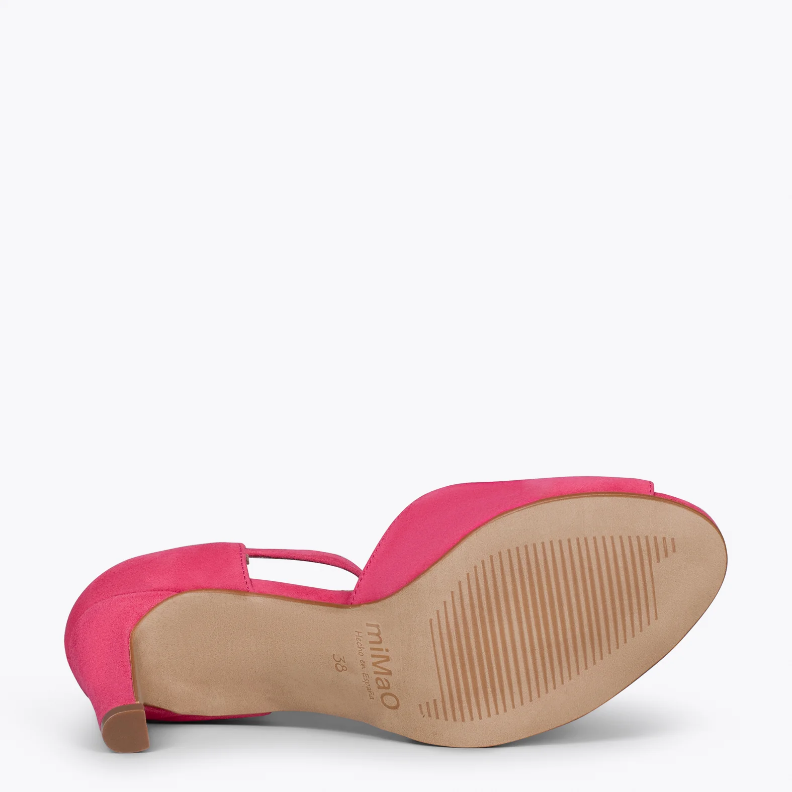 PÉTALO – Sandalias de tacón alto elegantes ROSA - Image 5