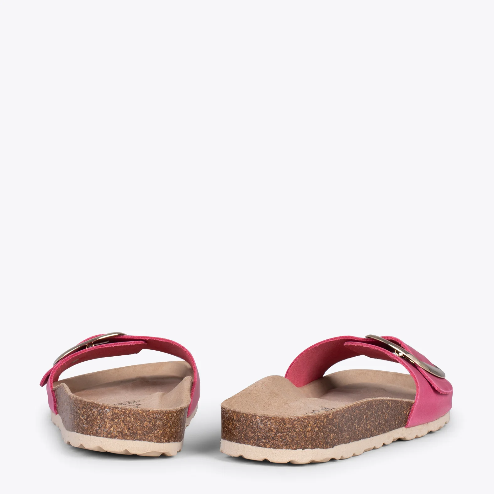 CLAVEL – Sandalias planas de mujer FUCSIA - Image 4
