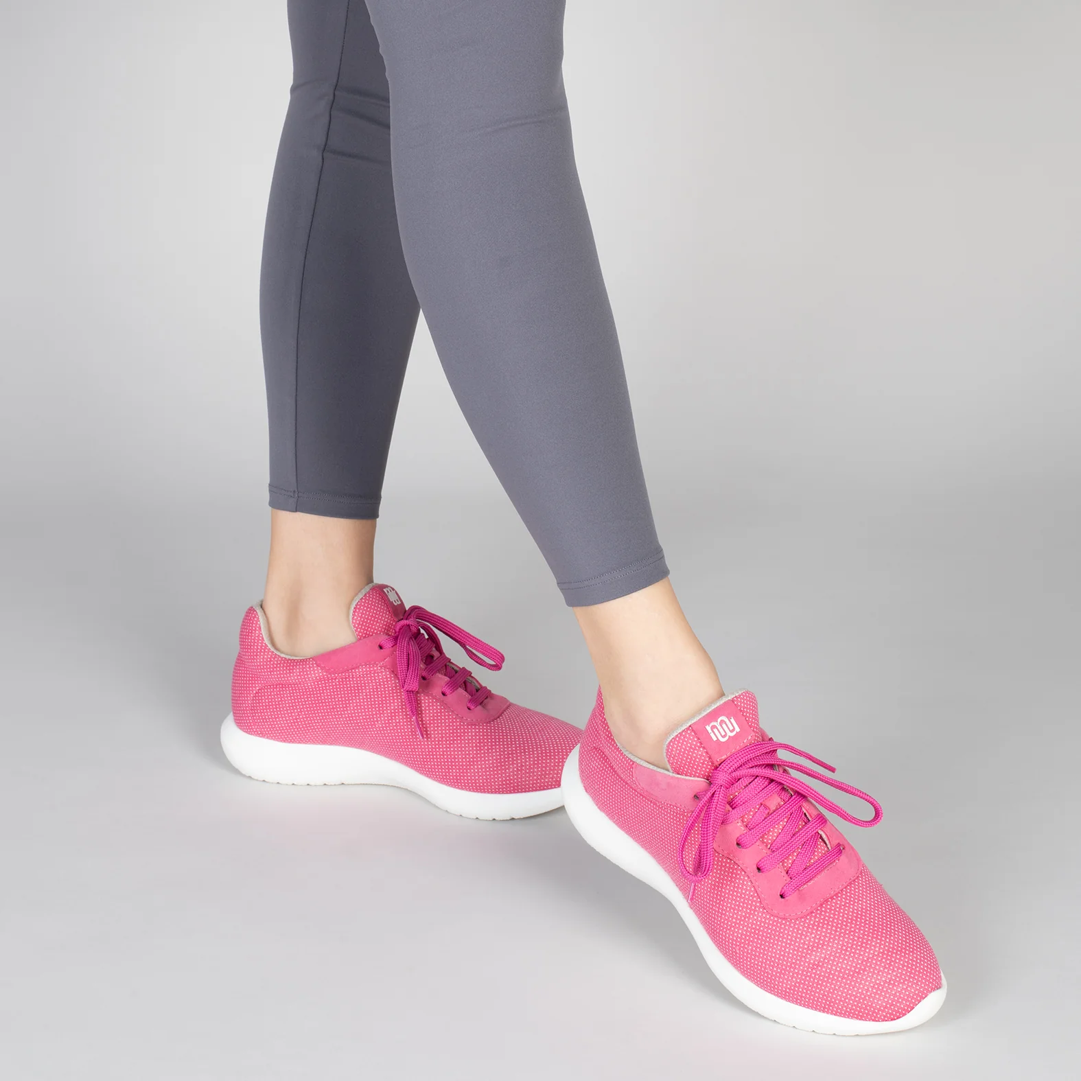 YOGA – Zapatillas deportivas de lana merino FUCSIA - Image 6