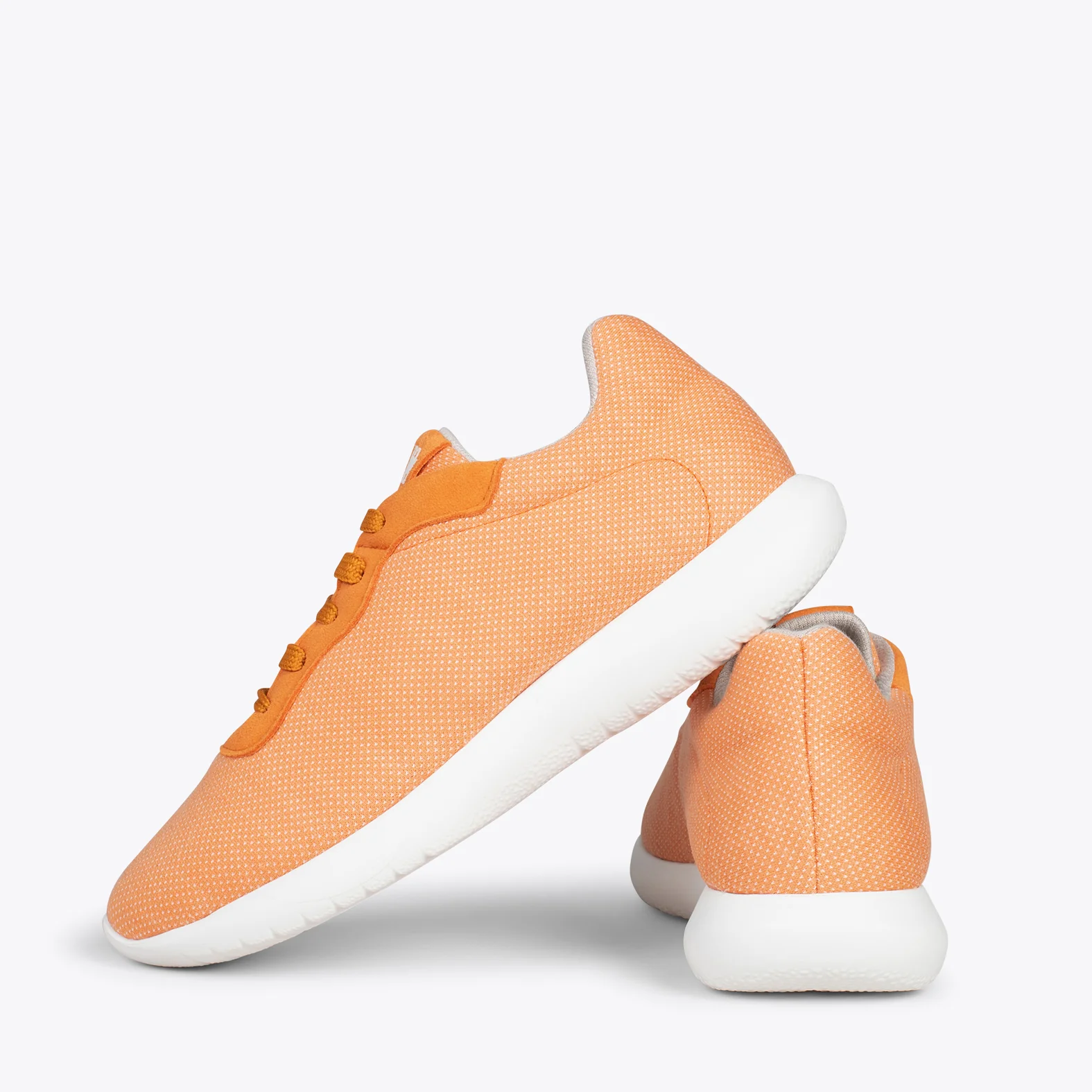 YOGA – Zapatillas deportivas de lana merino MELOCOTÓN - Image 4