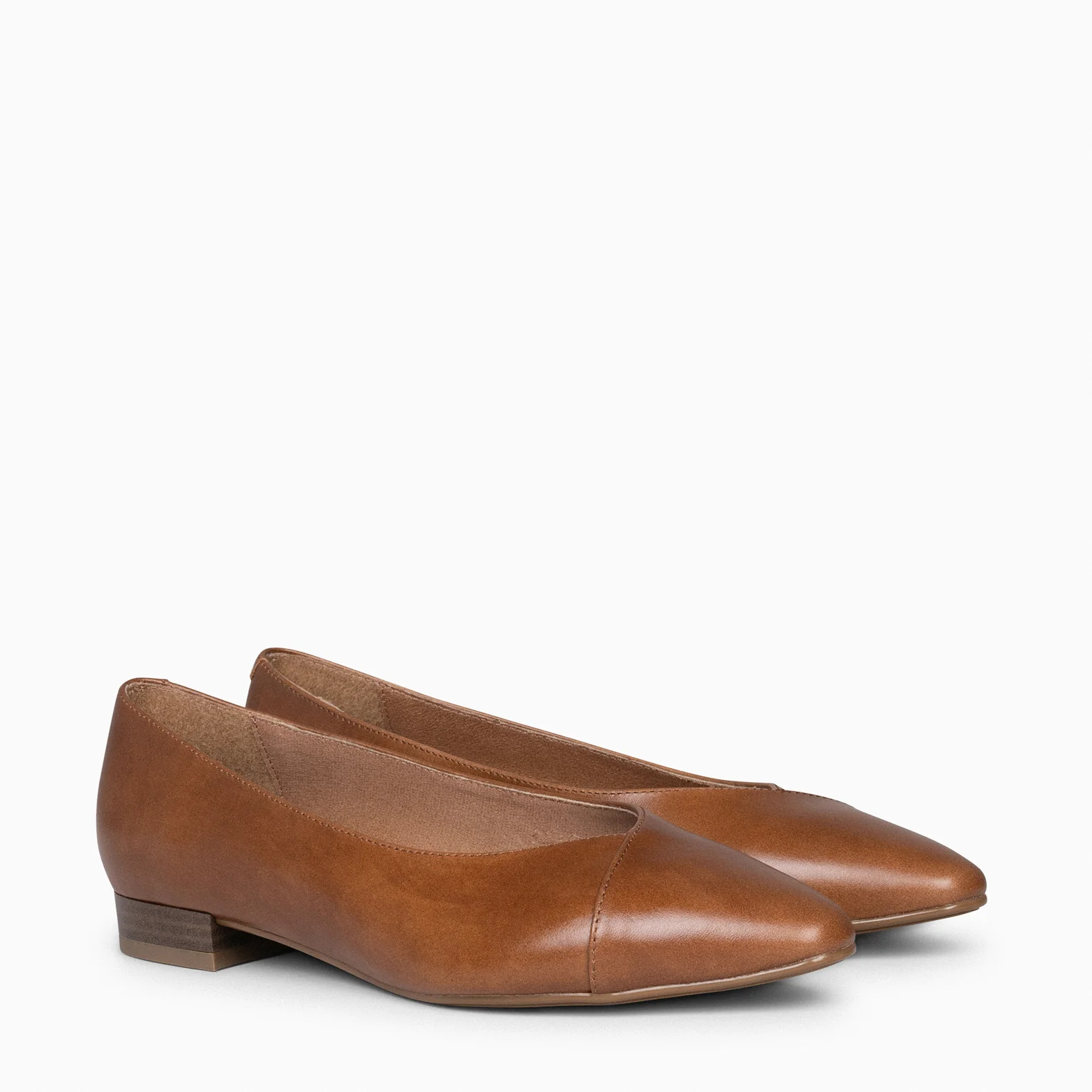 MARIE – Manoletina de punta fina CAMEL - Image 3