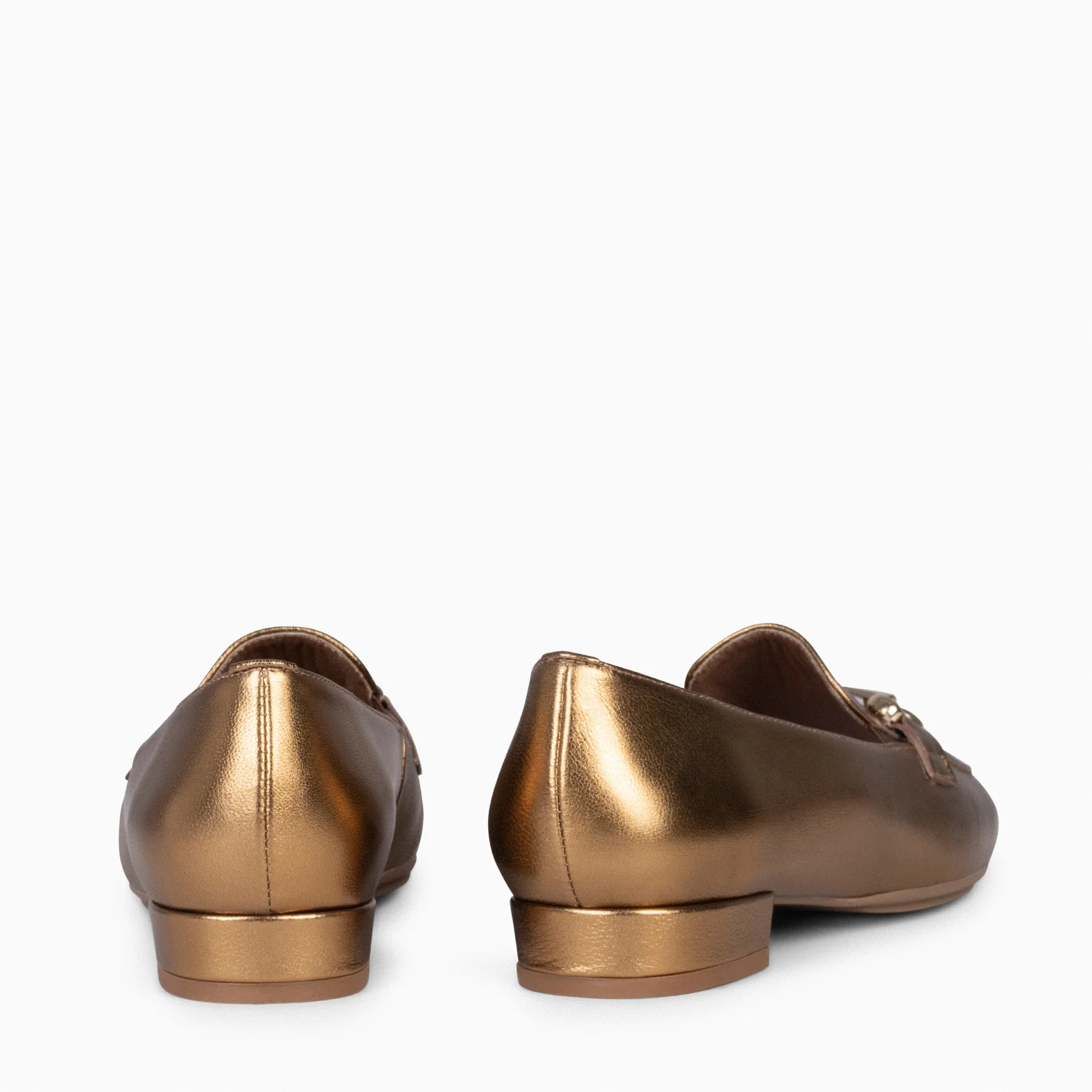 STYLE - Mocasines con detalle metalizado BRONCE - Image 5