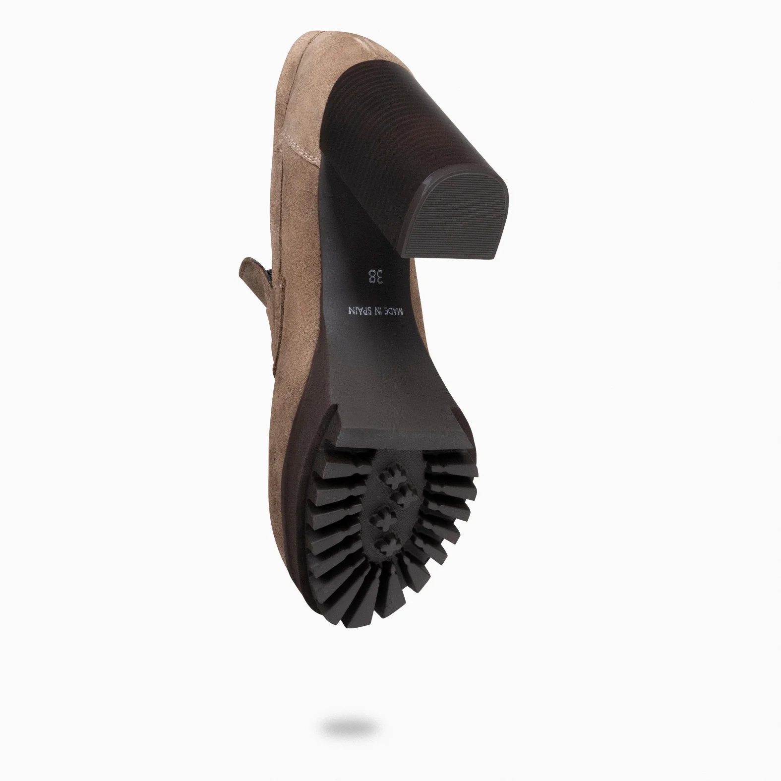 TREND – Mocasín con tacón y plataforma TAUPE - Image 5