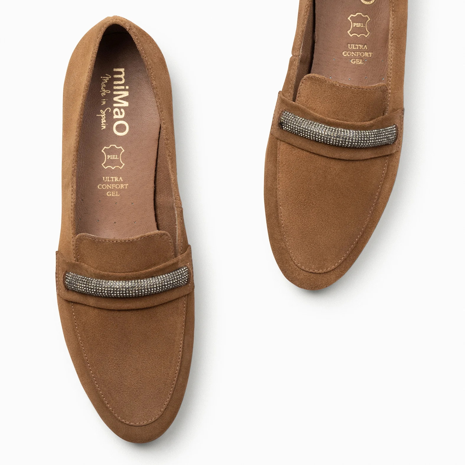SLIPPERS BRIGHT - Zapatos planos CAMEL - Image 2