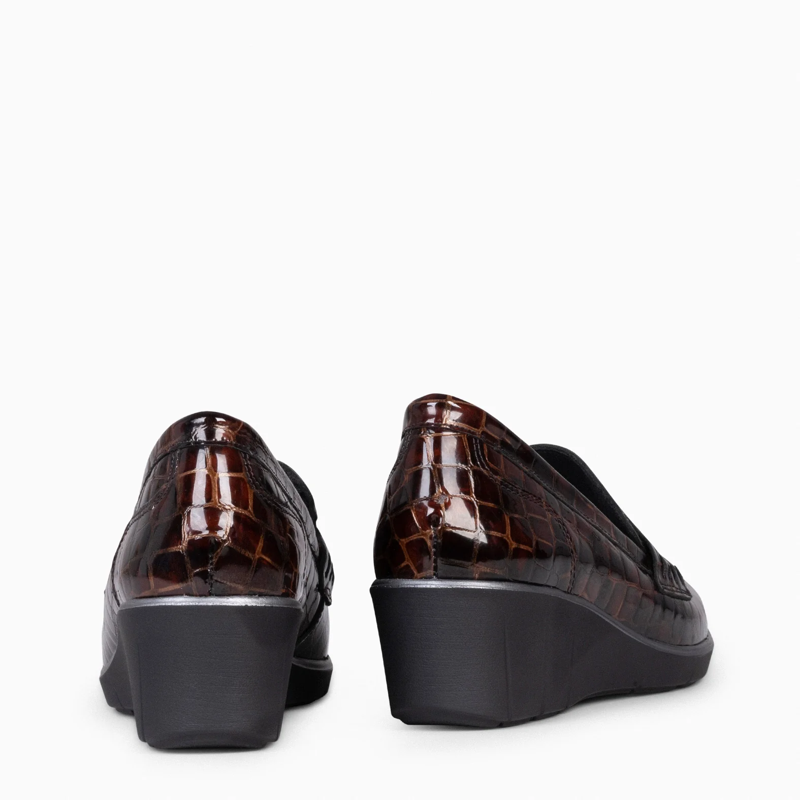 BORLAS COCO - Mocasín borlas mujer MARRÓN - Image 4
