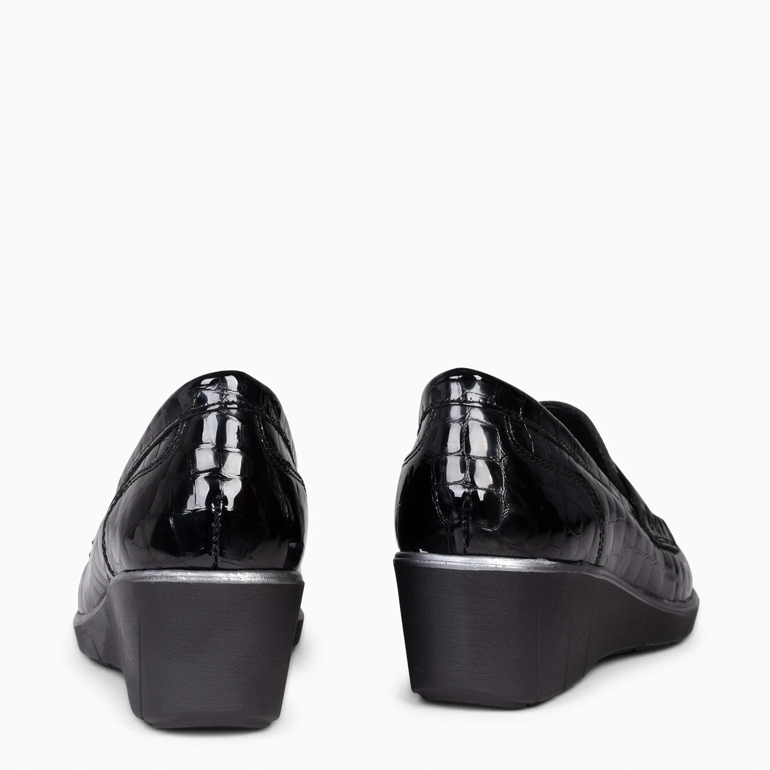 BORLAS COCO - Mocasín borlas mujer NEGRO - Image 5