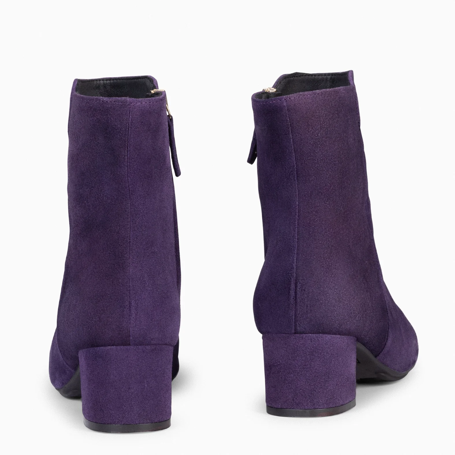 MAIA - Botín Serraje Mujer MORADO - Image 3