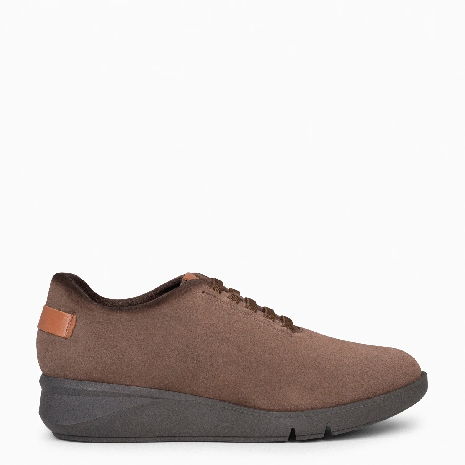 FLY - Zapatos deportivos con cuña TAUPE - Image 2