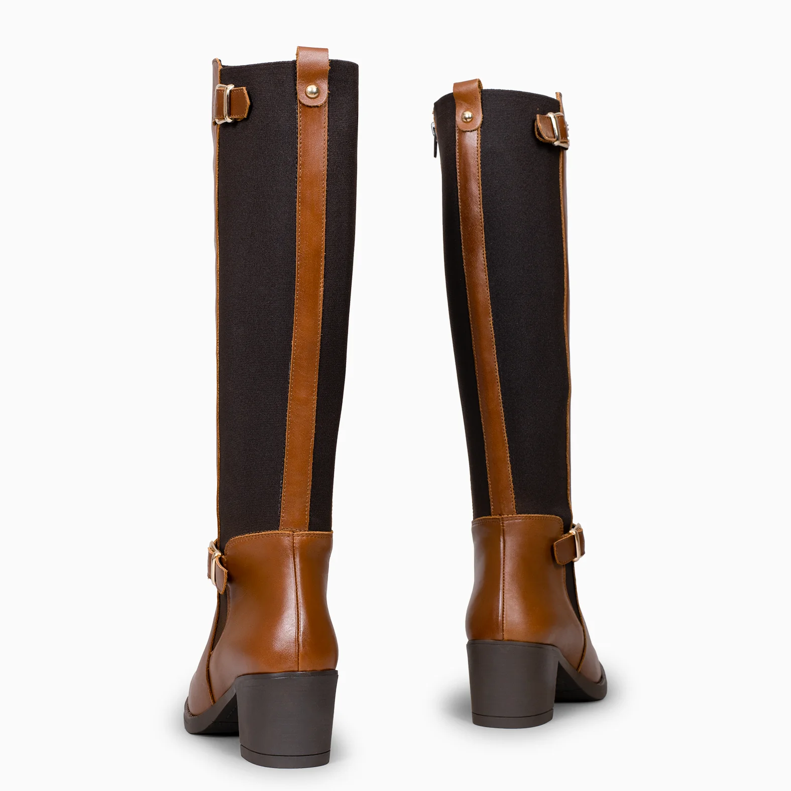 SENA – Botas de Vestir con caña elástica CAMEL - Image 3
