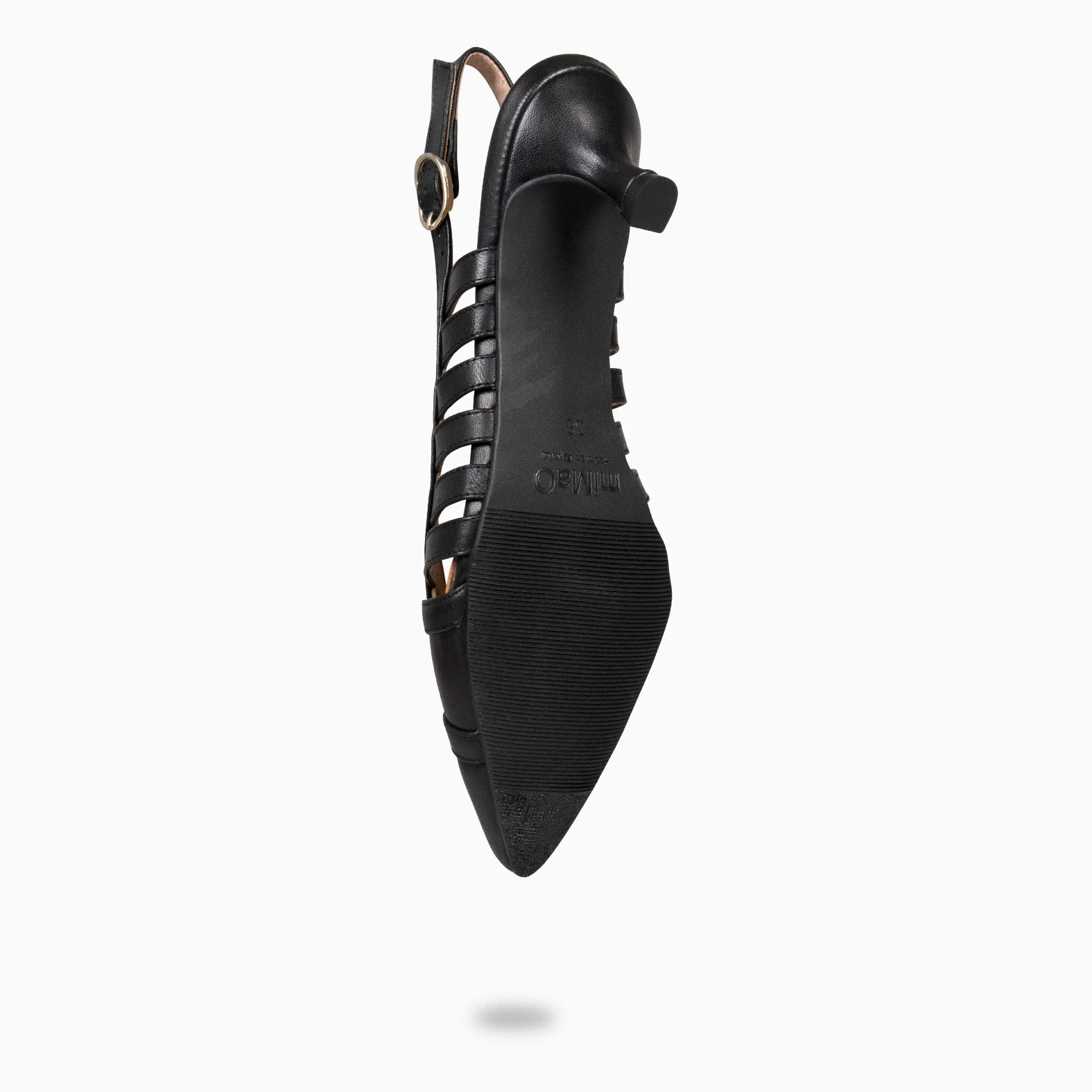 JADE - Zapato tacón Kitten NEGRO - Image 6