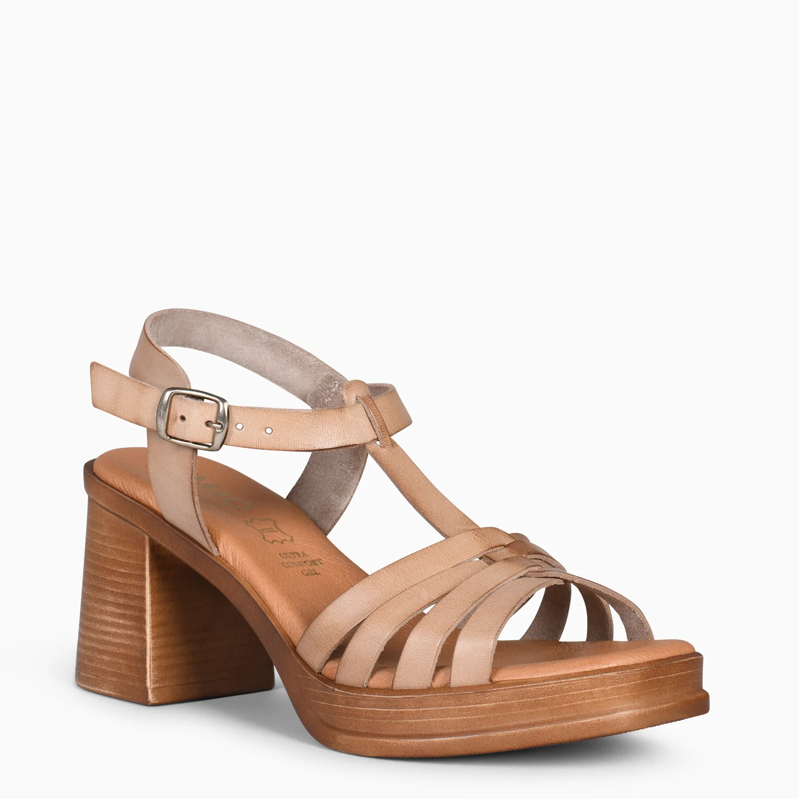 CRETA – Sandalia cangrejera en "T" LINO - Image 4