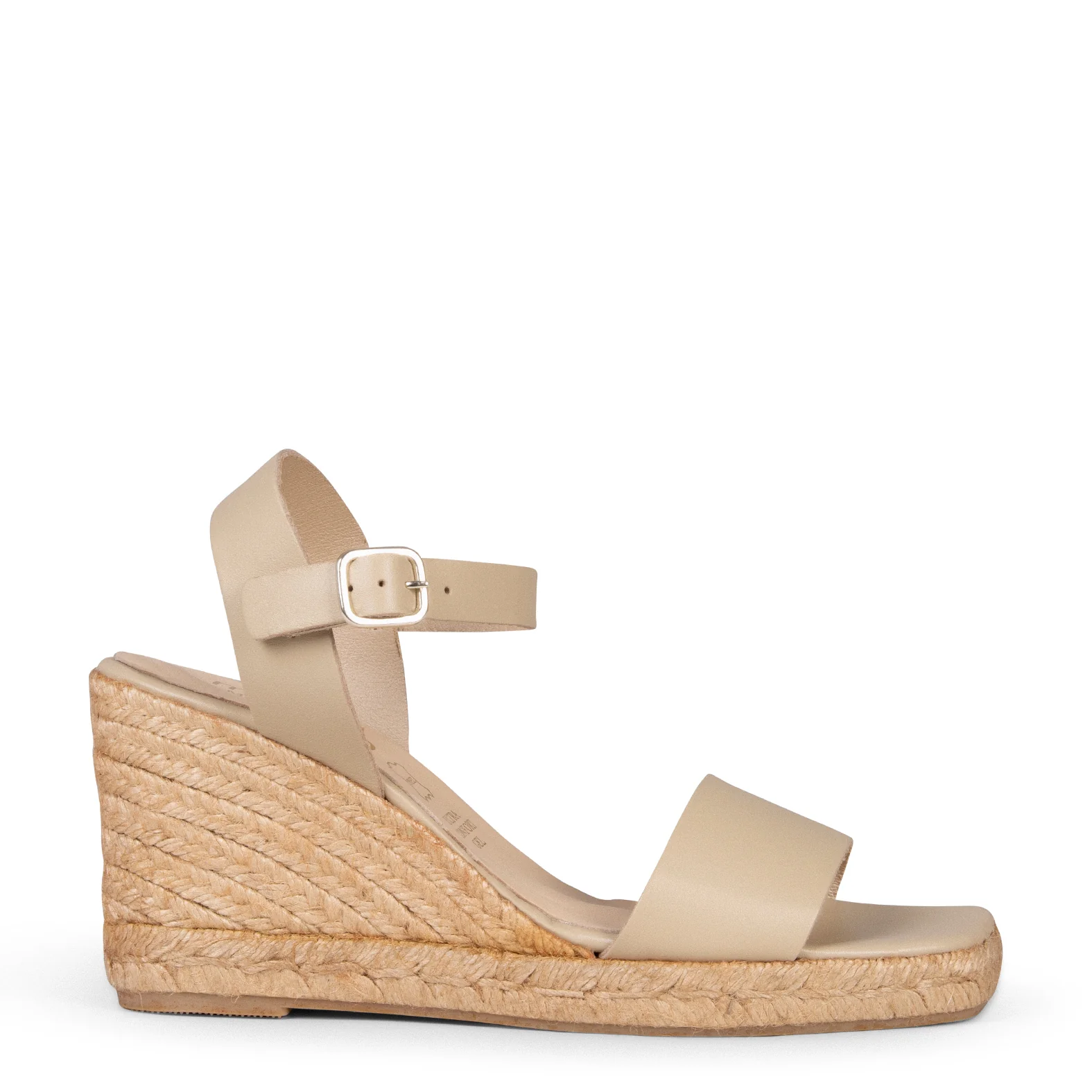 PALOMO - Cuña de tacón alto BEIGE - Image 5