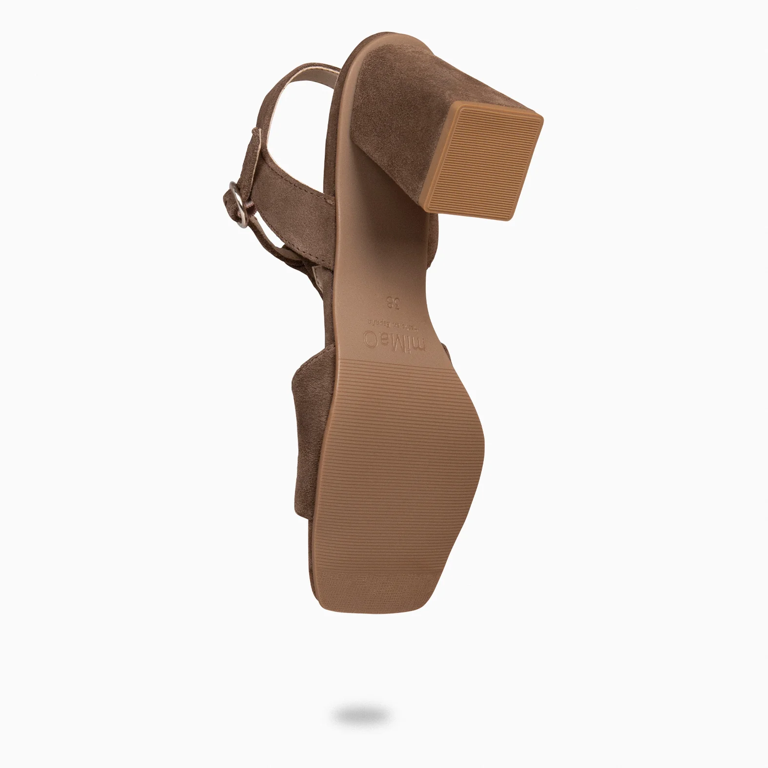 ITAKA - Sandalias de tacón alto VISÓN - Image 4
