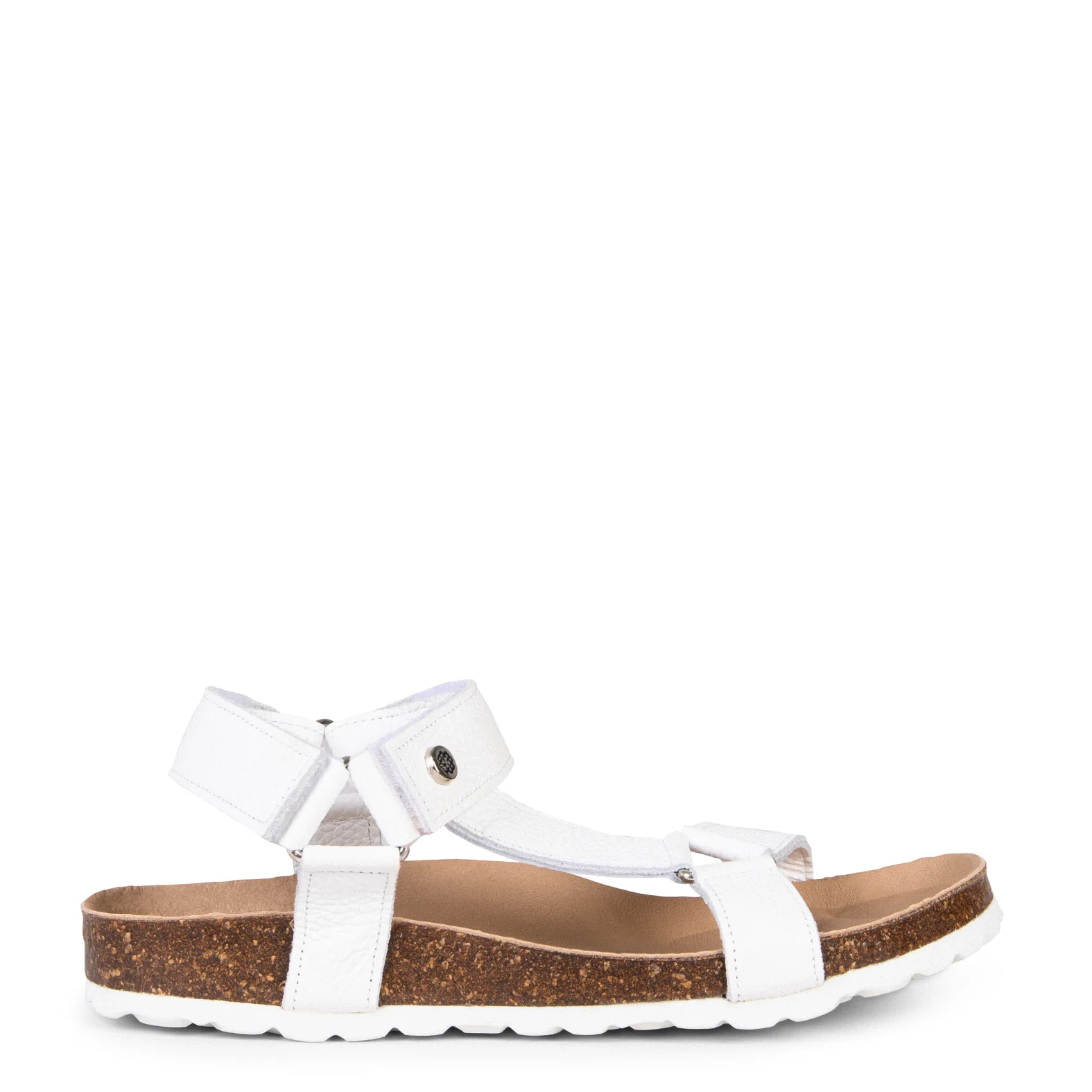 LAURA - Sandalias BIO con velcro BLANCO - Image 7