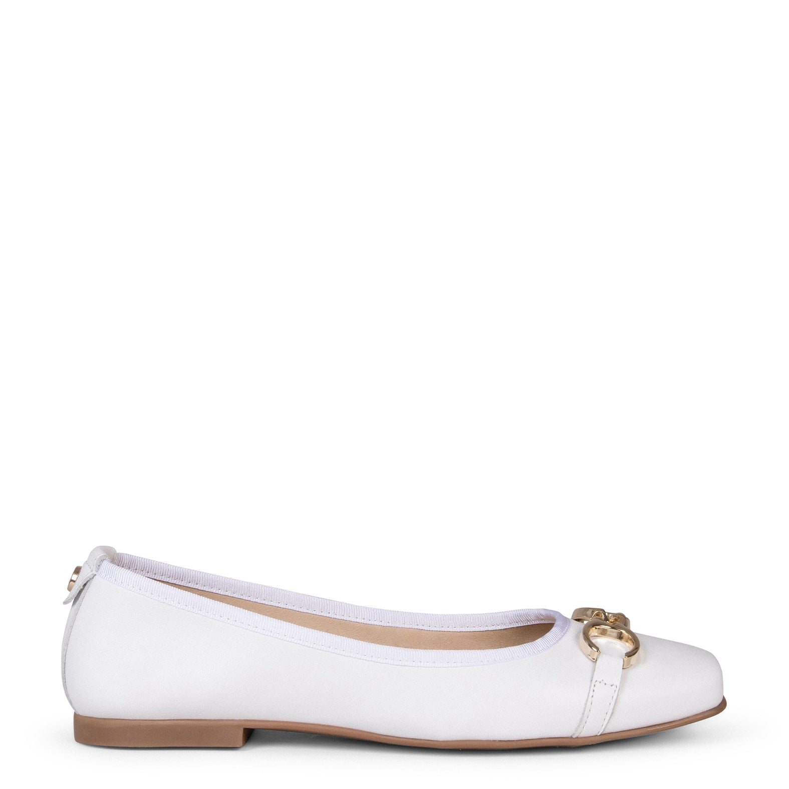 SIMBI - Manoletina con estribo BLANCO - Image 7