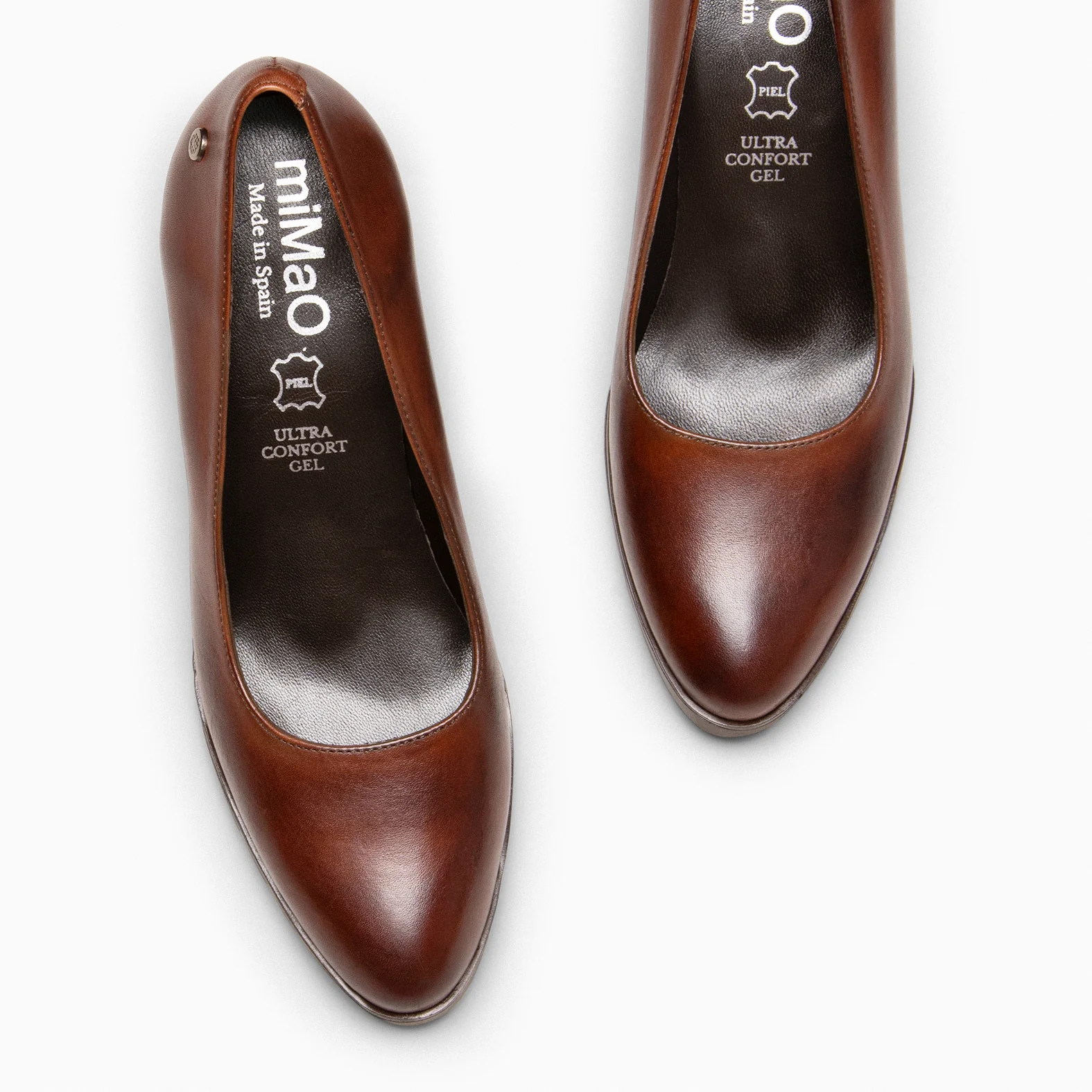 URBAN TREND - Salones casual de piel CAMEL - Image 3
