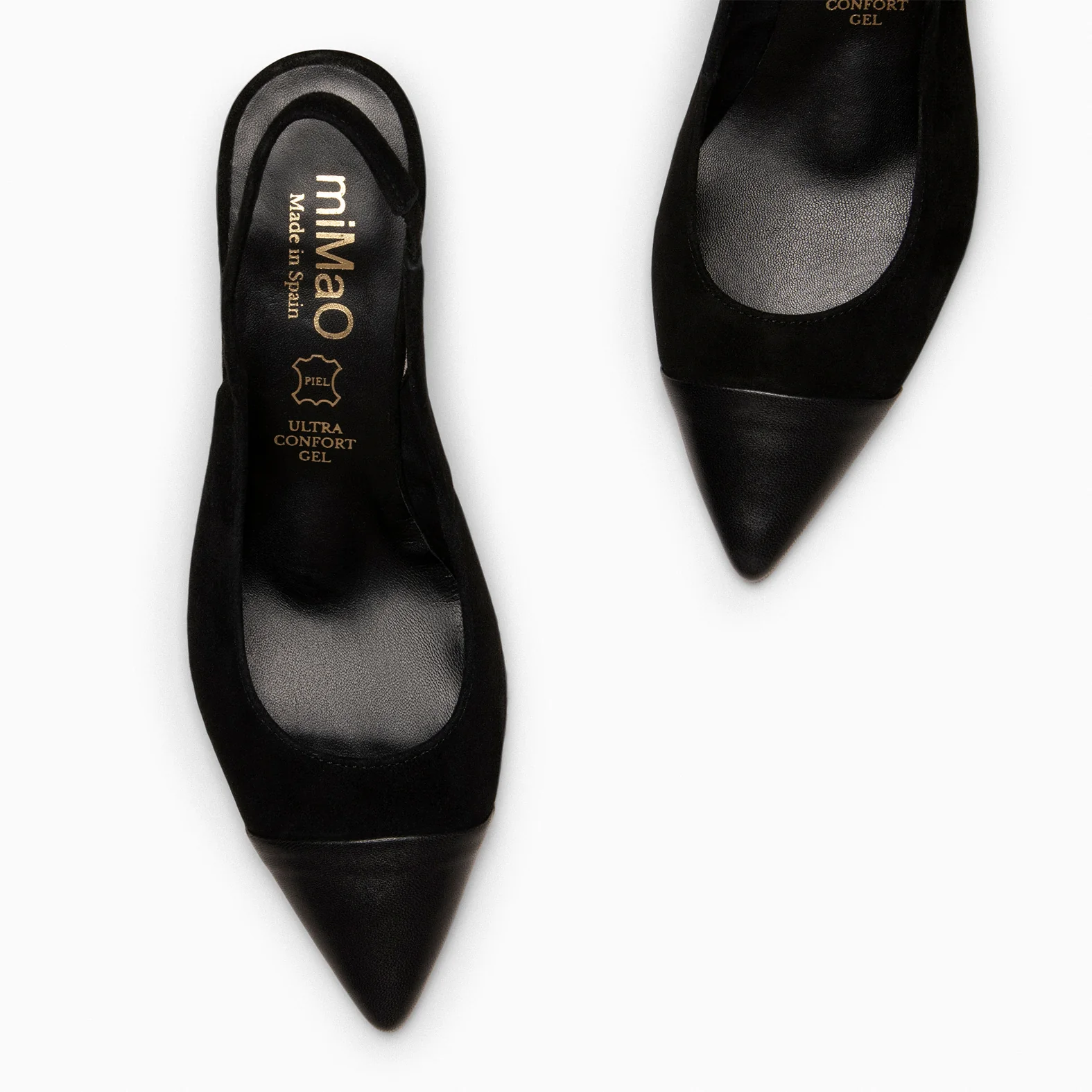 DIANA – Zapato destalonado de mujer NEGRO - Image 4
