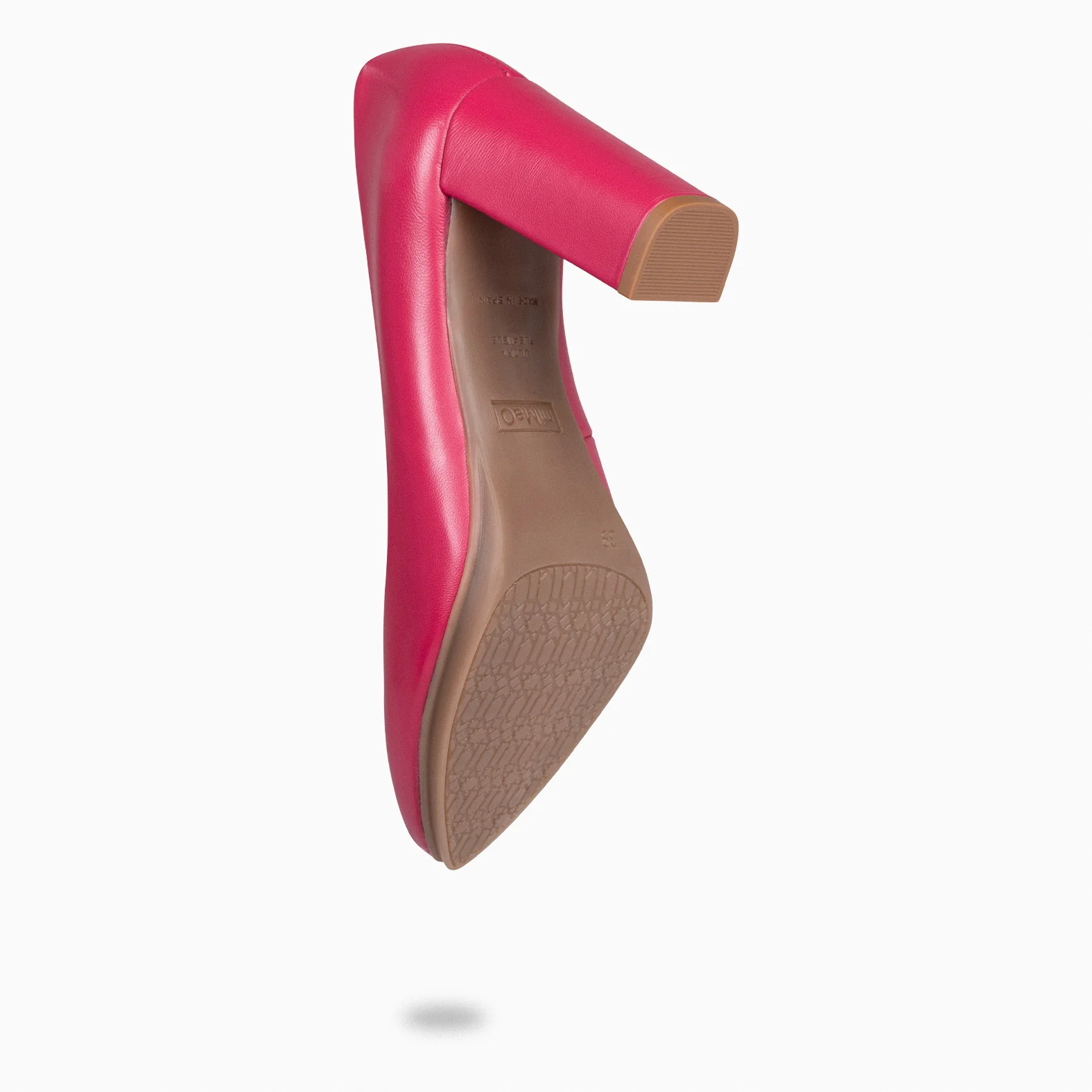 URBAN SALON - Zapatos de tacón alto en napa FUCSIA - Image 6