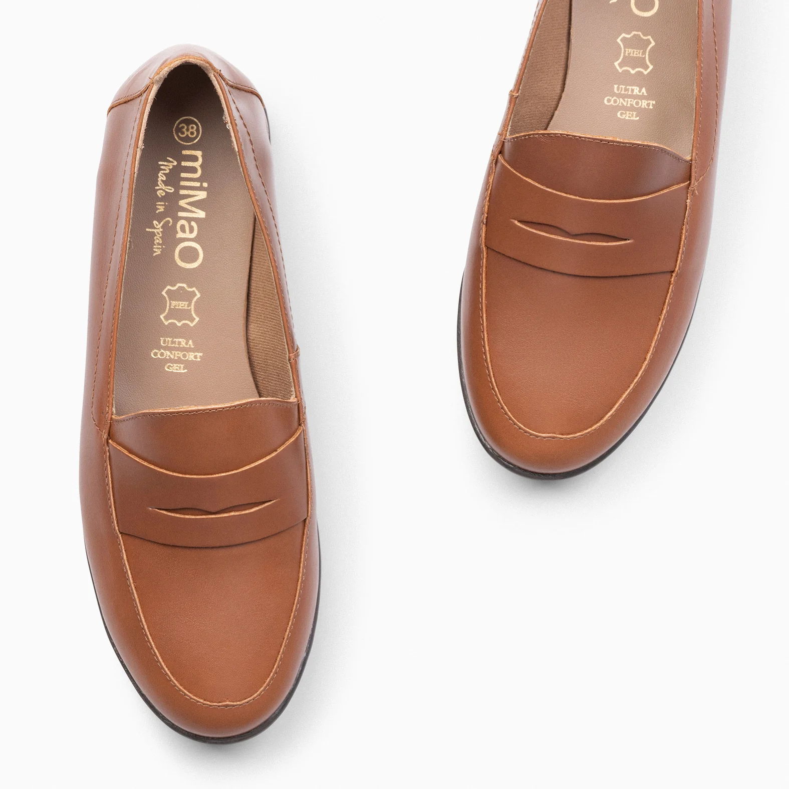 360 - Mocasines cómodos CAMEL - Image 3